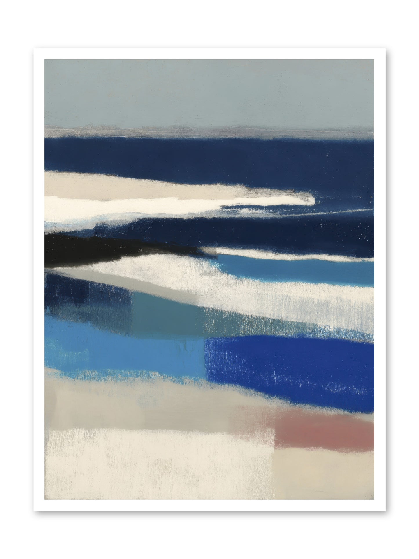 Crystalline -- Loose Canvas Print 30x40