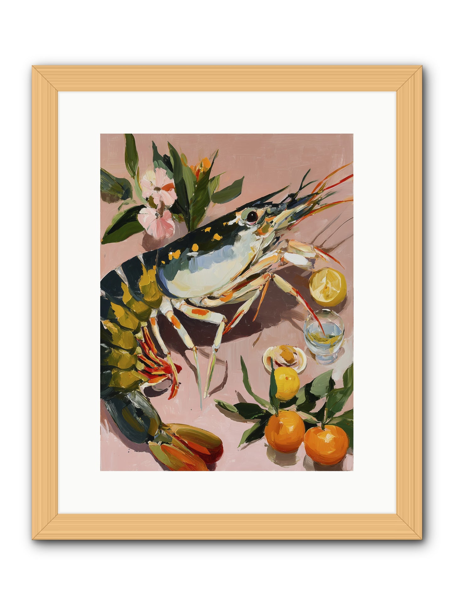 Culinary Jewels -- Framed Print - Natural 12x16