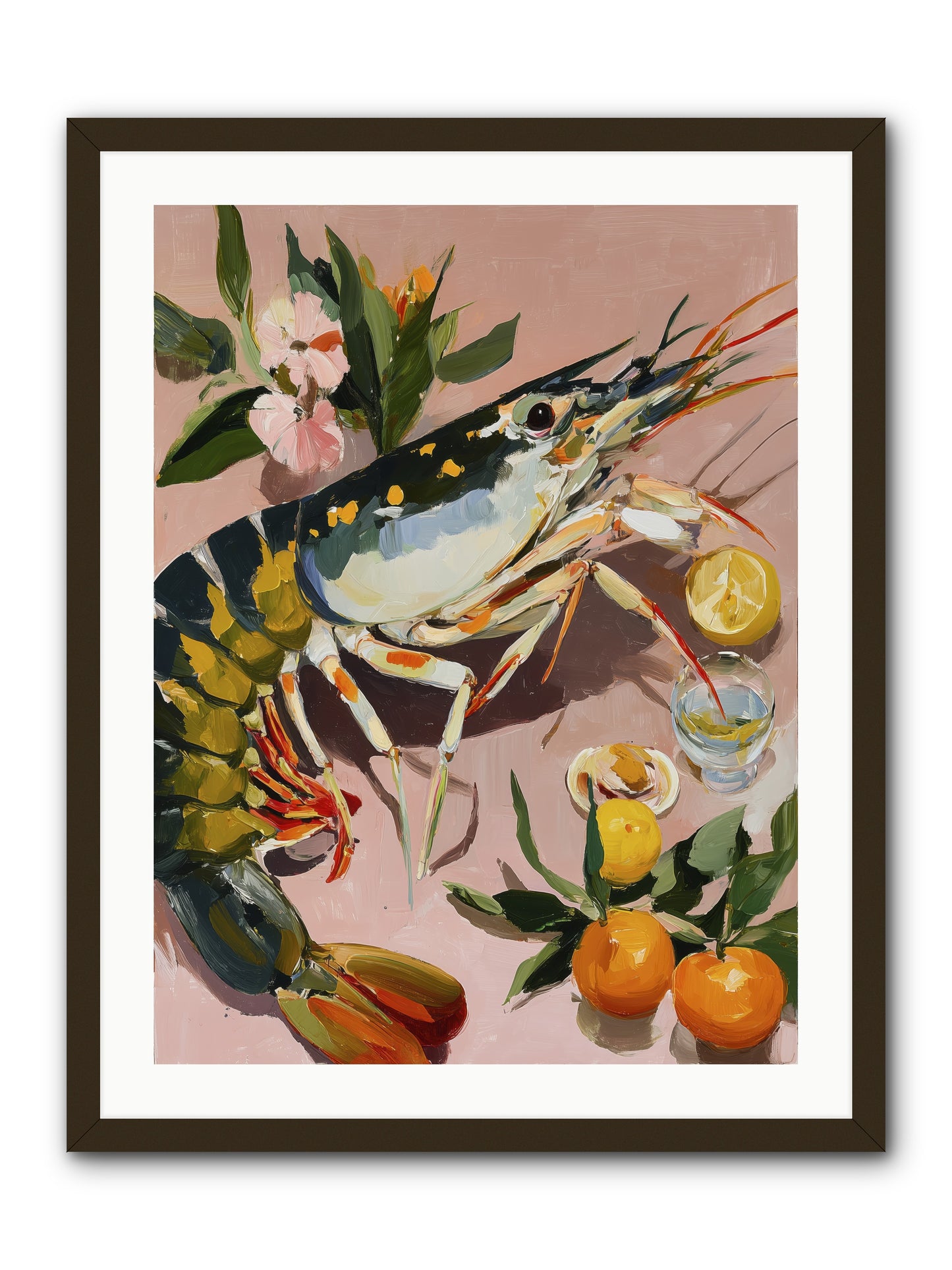 Culinary Jewels -- Framed Print - Black 24x32