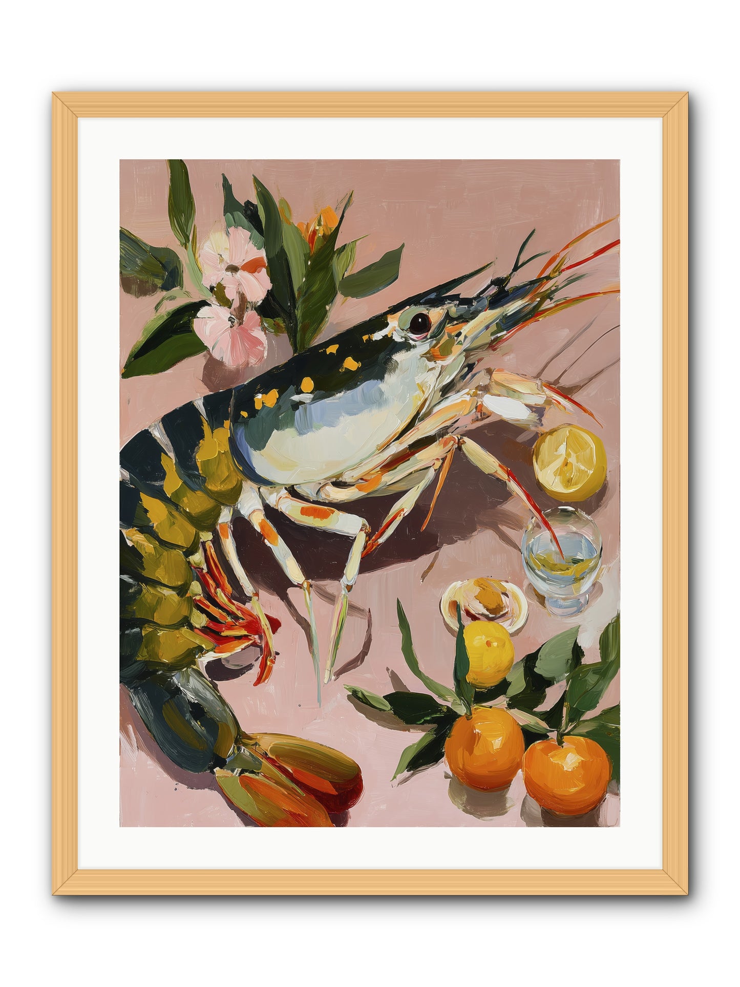 Culinary Jewels -- Framed Print - Natural 24x32