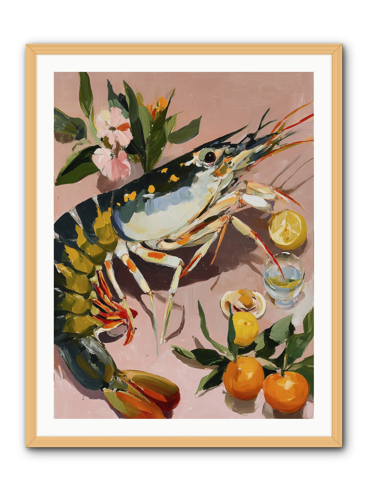 Culinary Jewels -- Framed Print - Natural 30x40