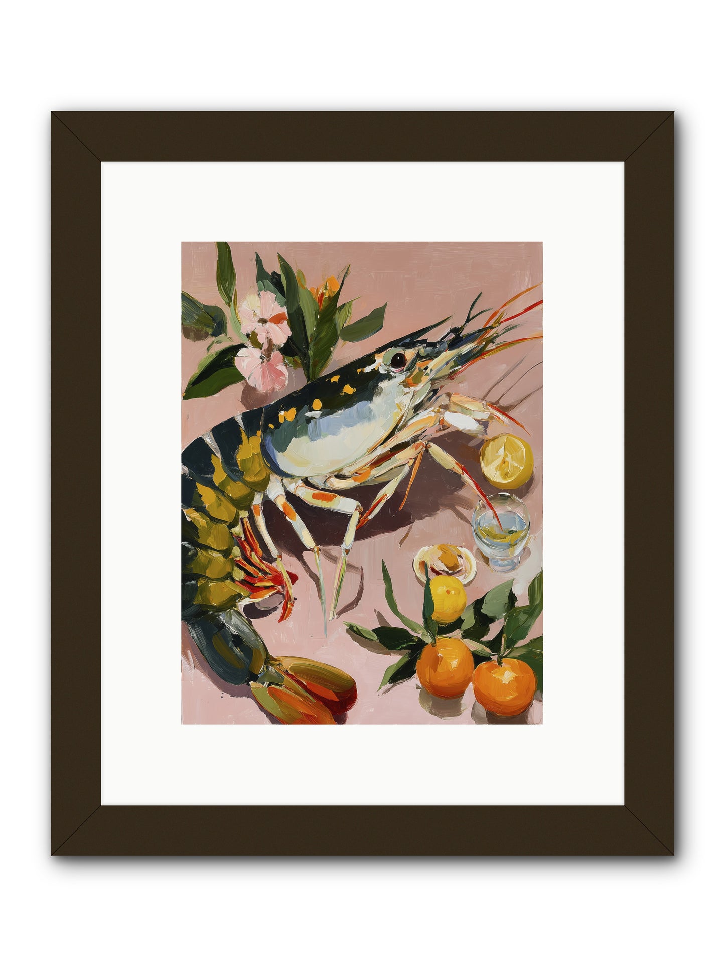 Culinary Jewels -- Framed Print - Black 9x12