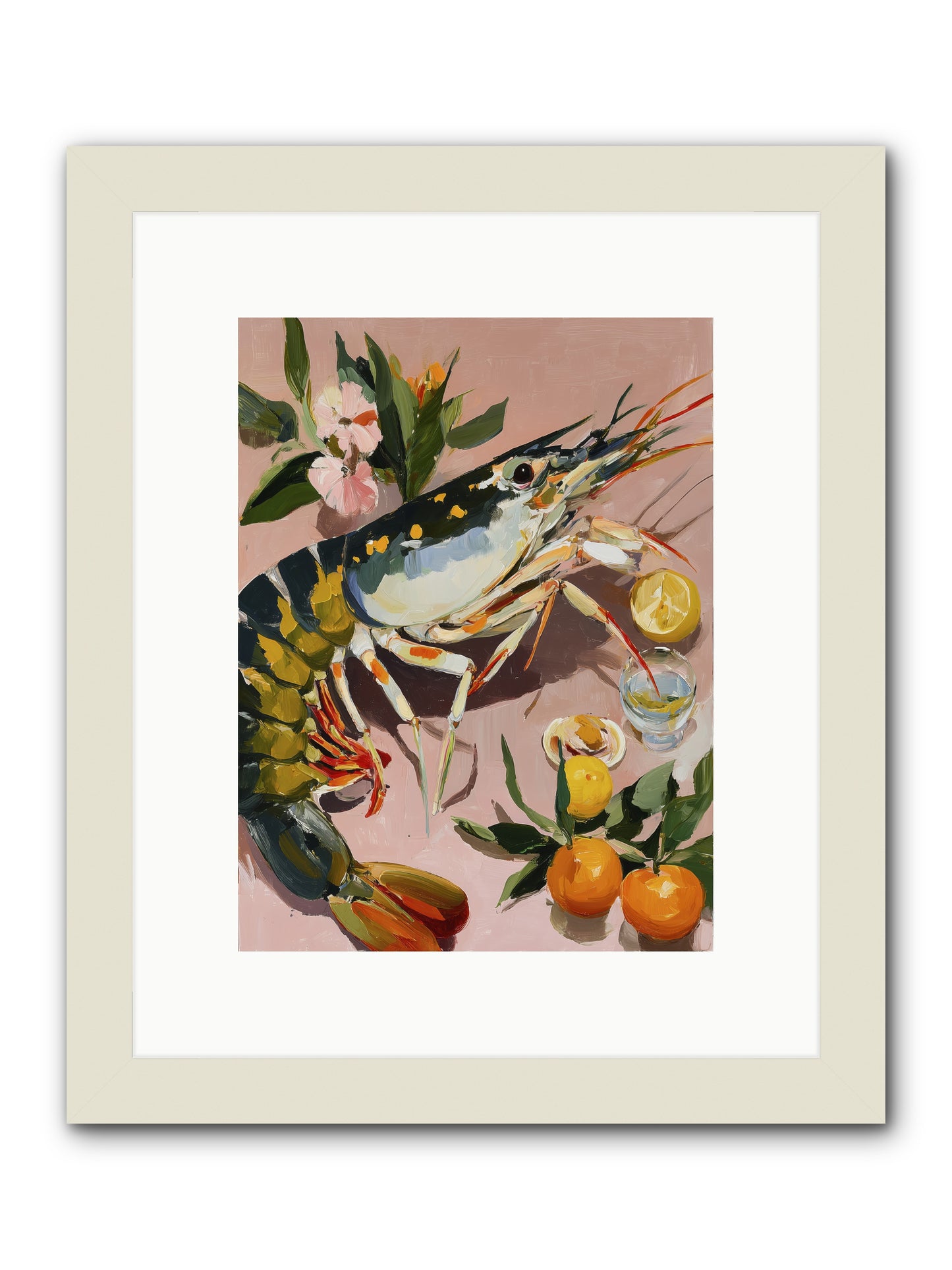 Culinary Jewels -- Framed Print - White 9x12