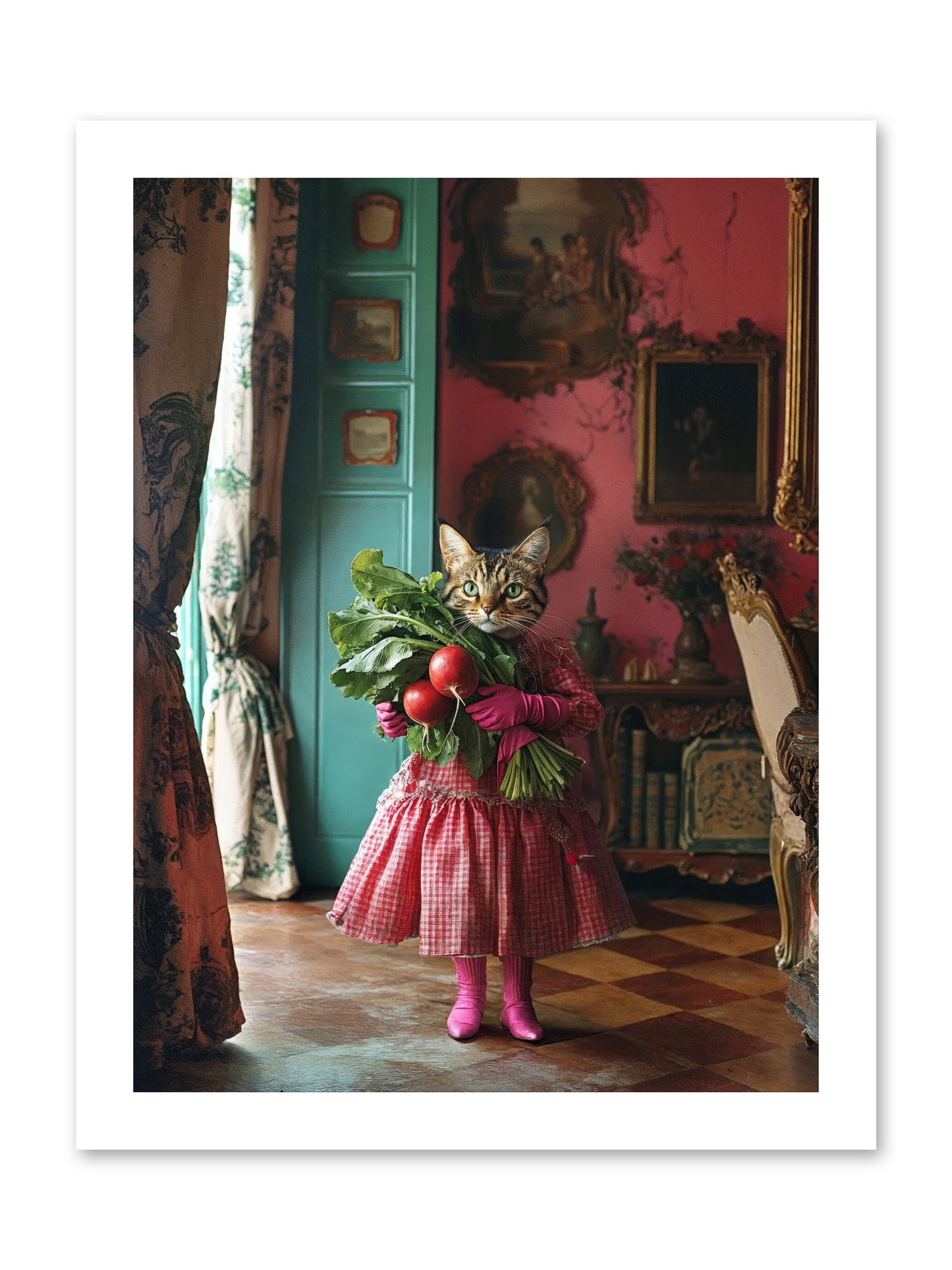 Culinary Waltz & WonderRez -- Paper Print 12x16