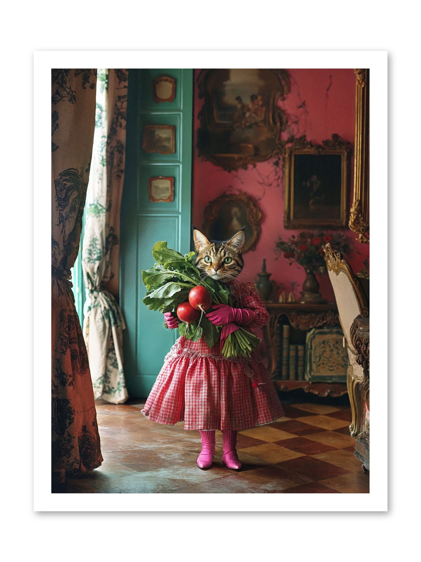 Culinary Waltz & WonderRez -- Paper Print 18x24