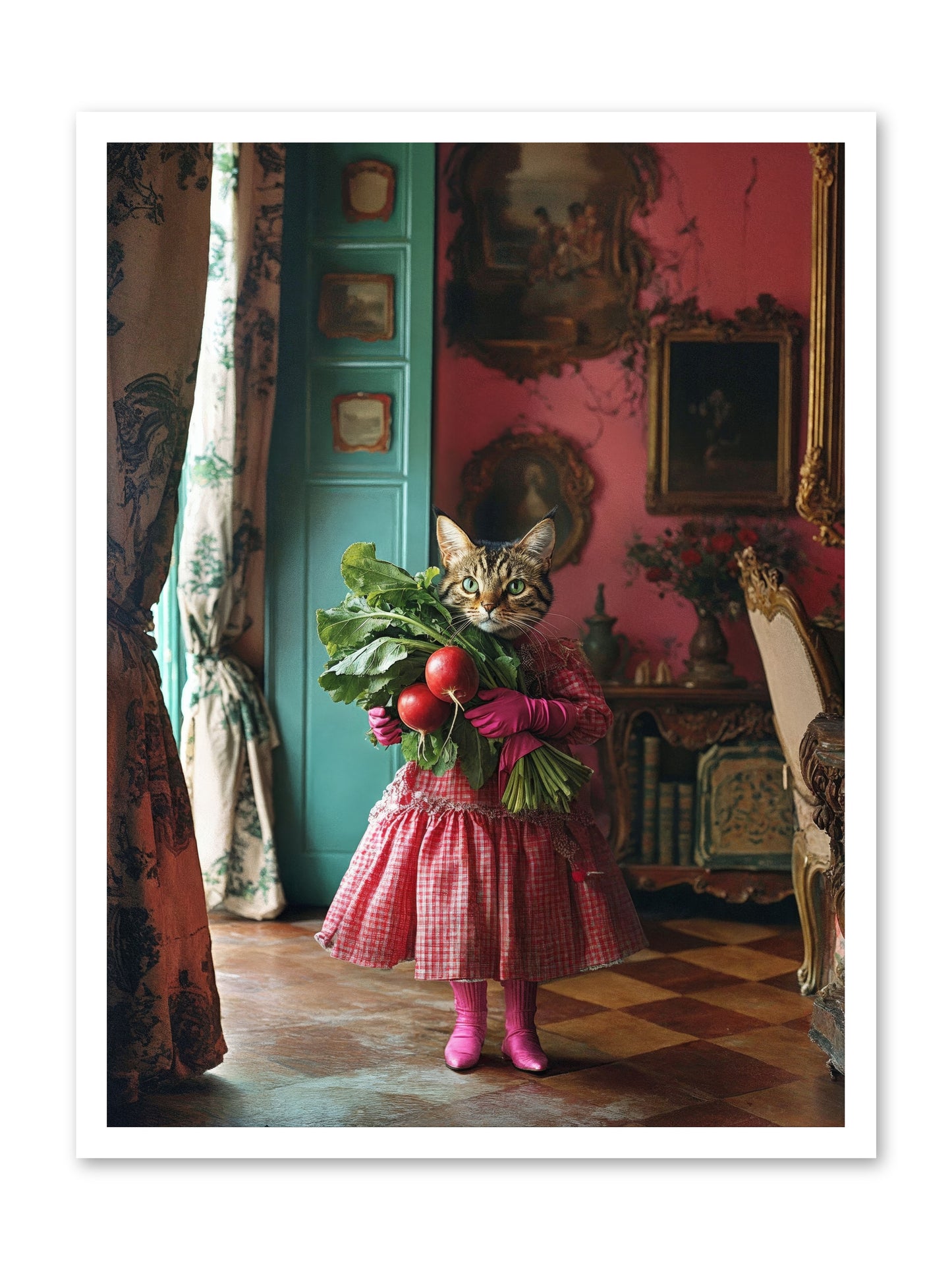 Culinary Waltz & WonderRez -- Paper Print 24x32