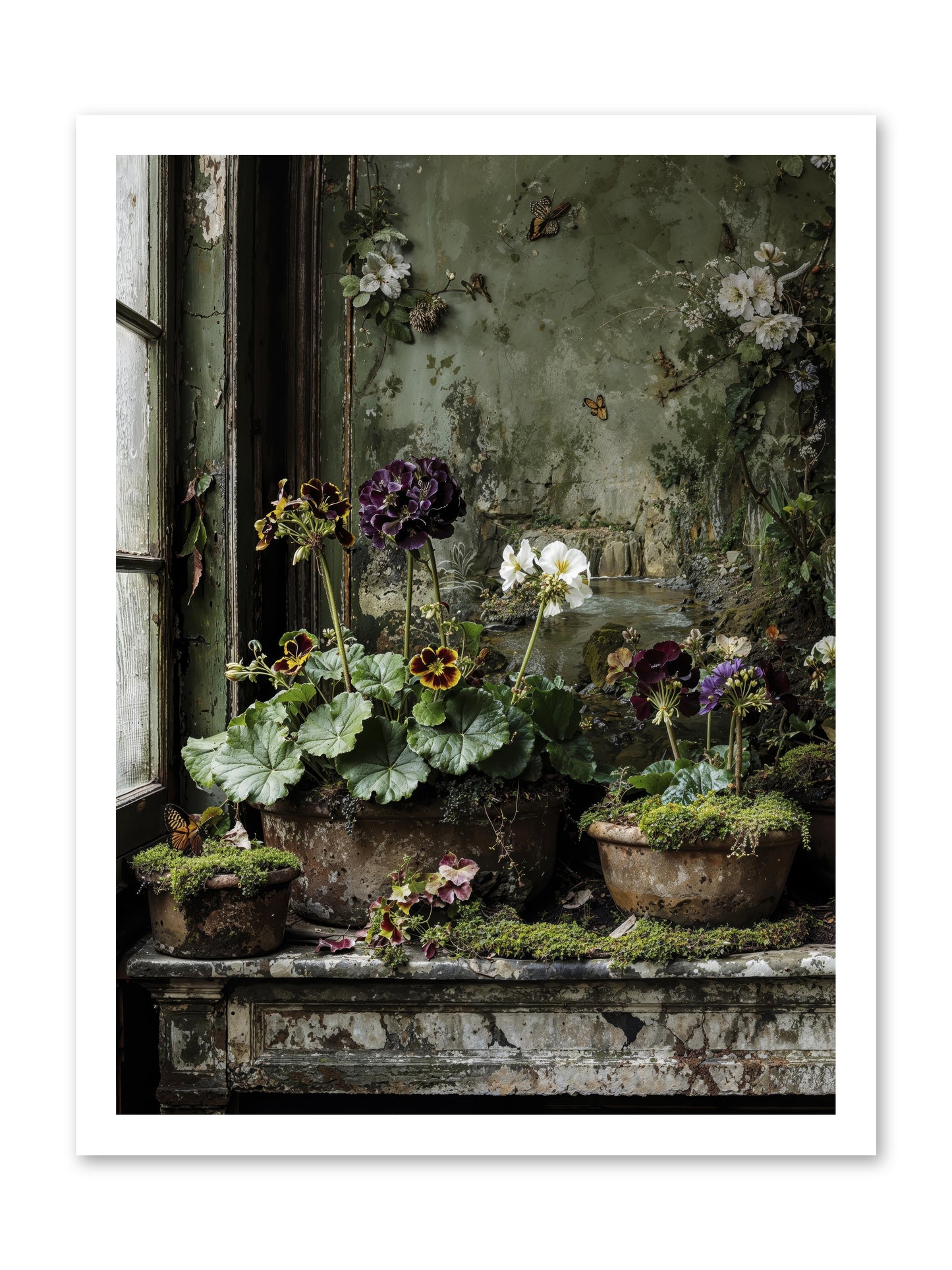 Cultivé -- Loose Canvas Print 18x24