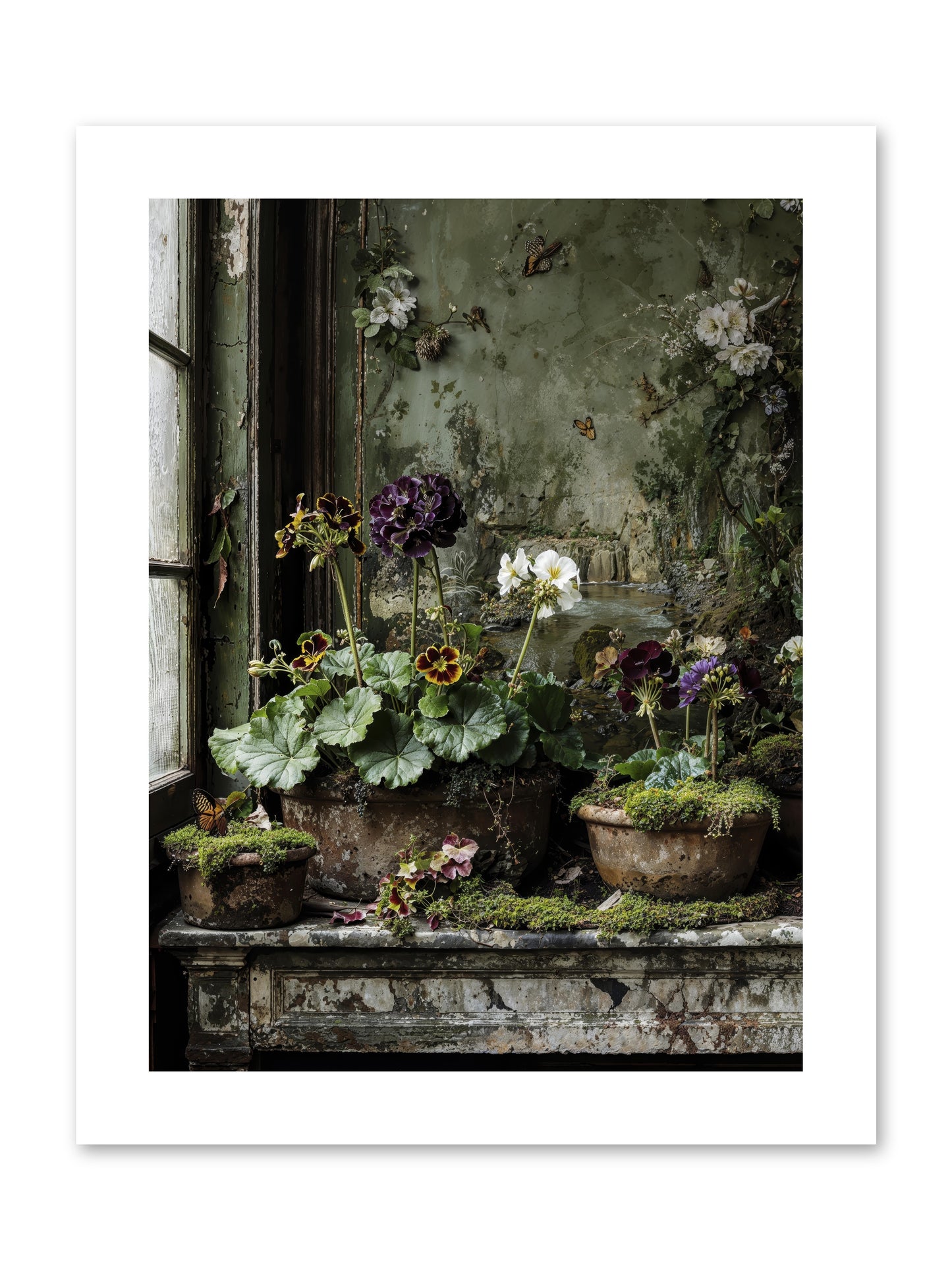 Cultivé -- Loose Canvas Print 9x12