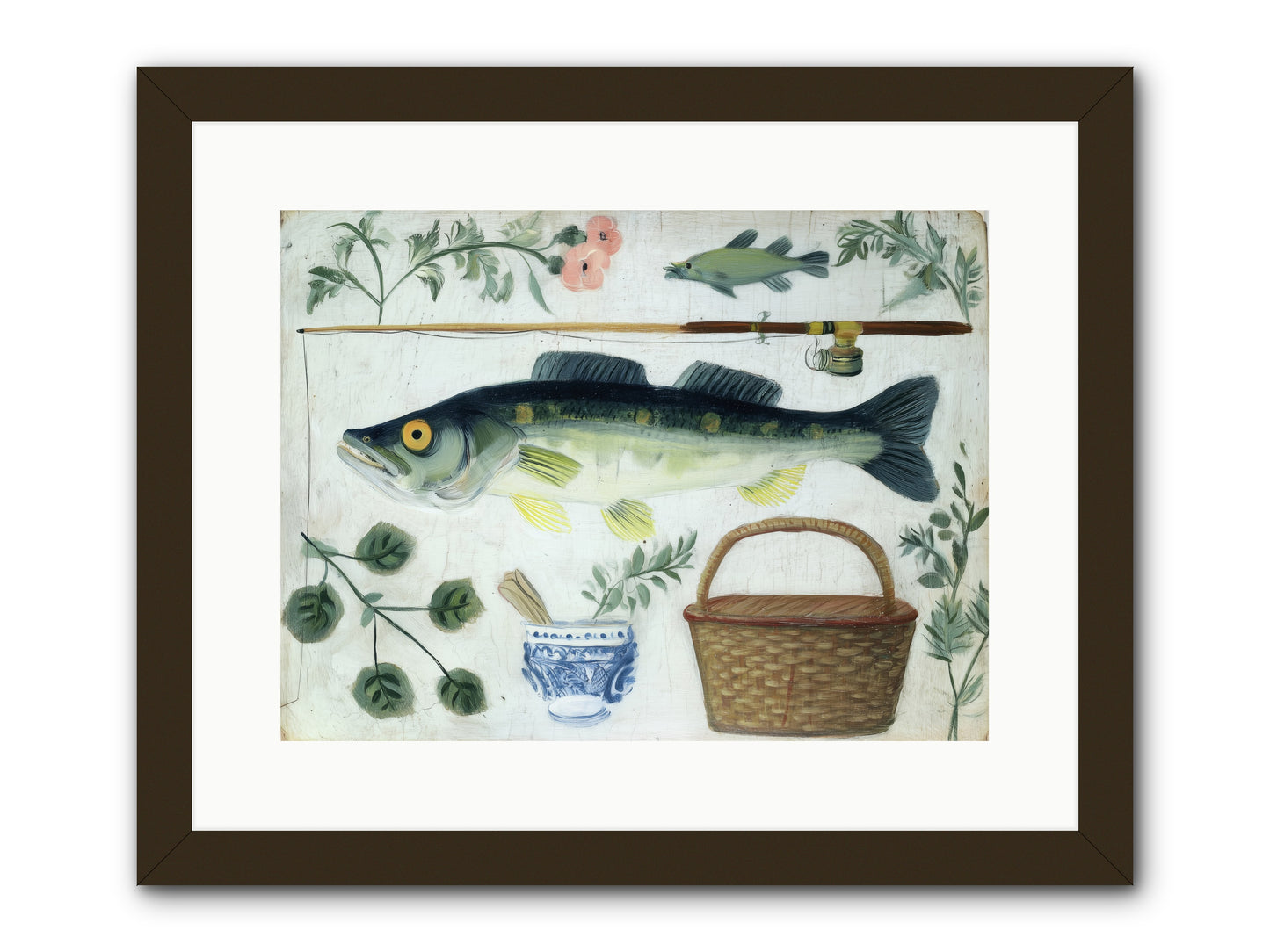 Curator's Coast -- Framed Print - Black 16x12