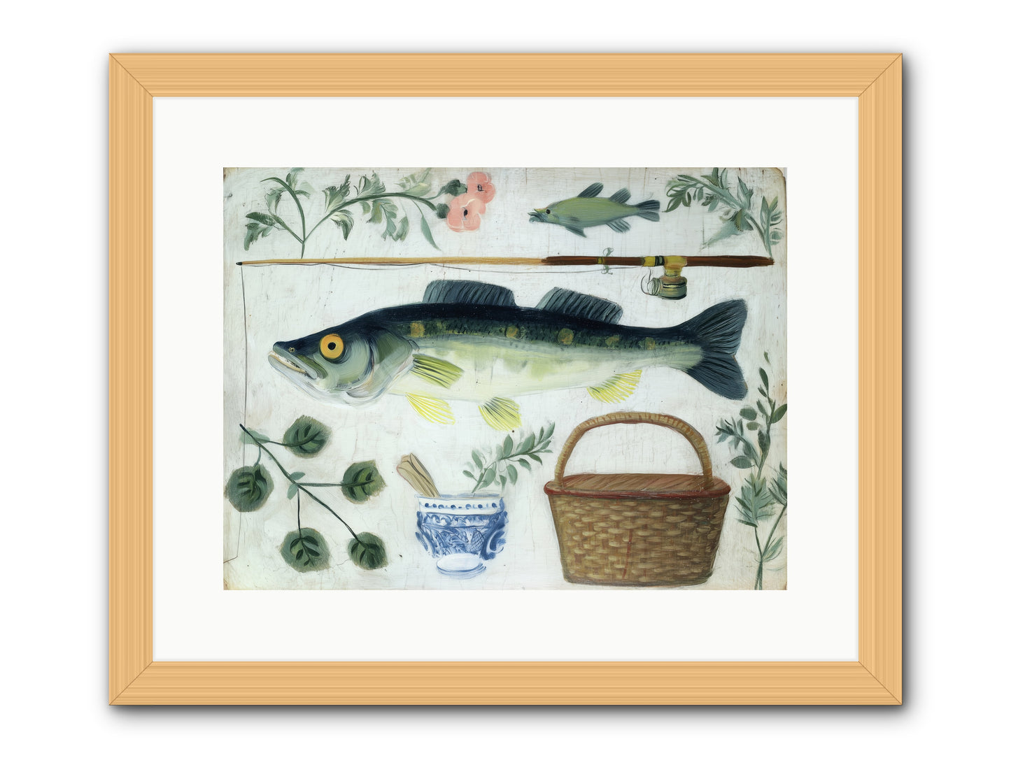 Curator's Coast -- Framed Print - Natural 16x12