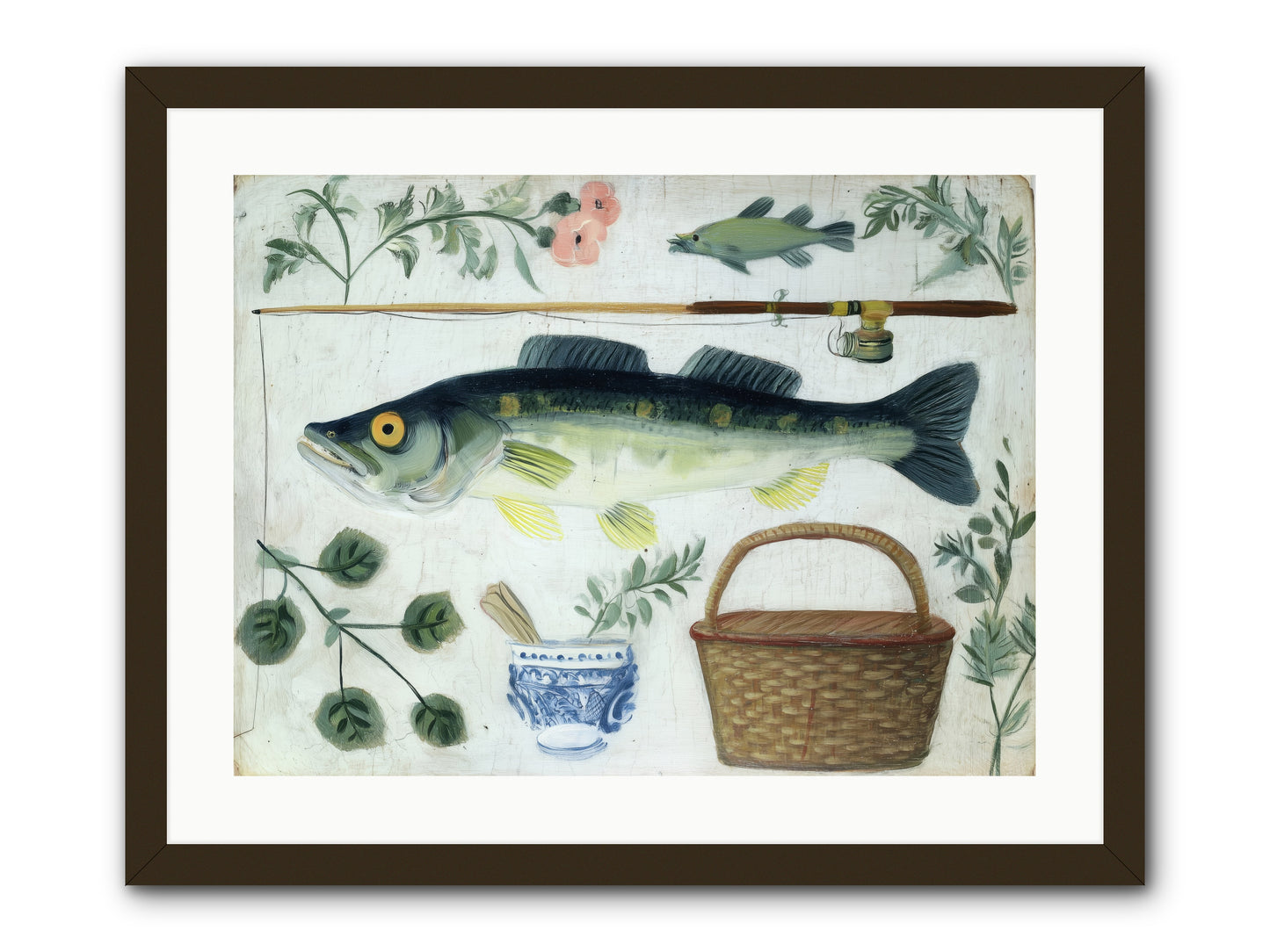 Curator's Coast -- Framed Print - Black 24x18