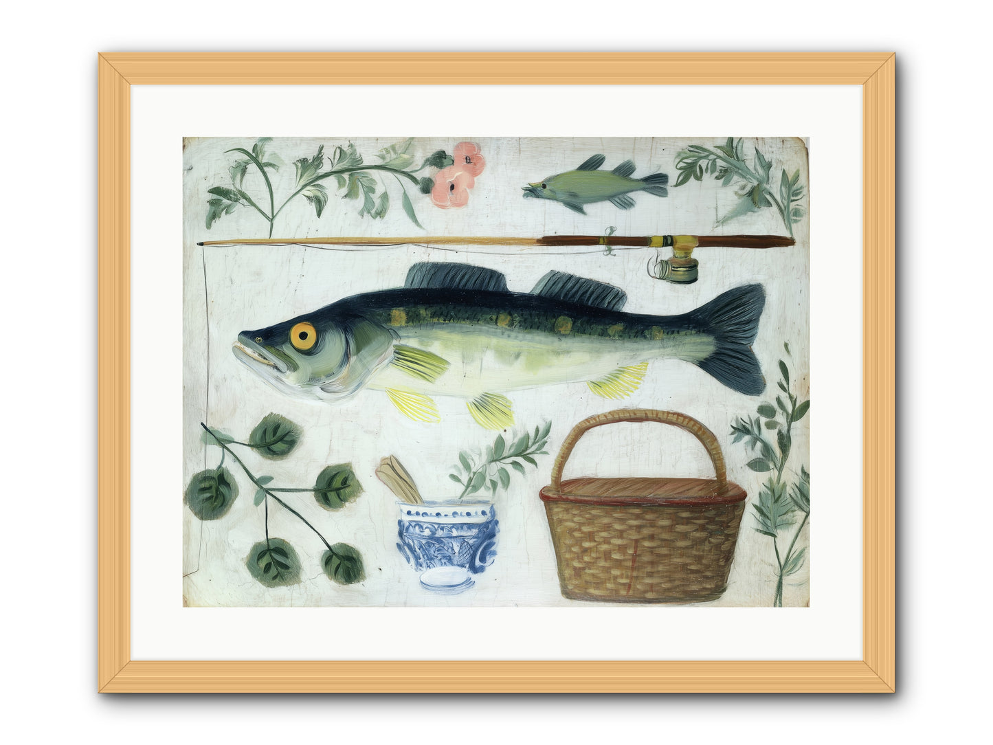 Curator's Coast -- Framed Print - Natural 24x18