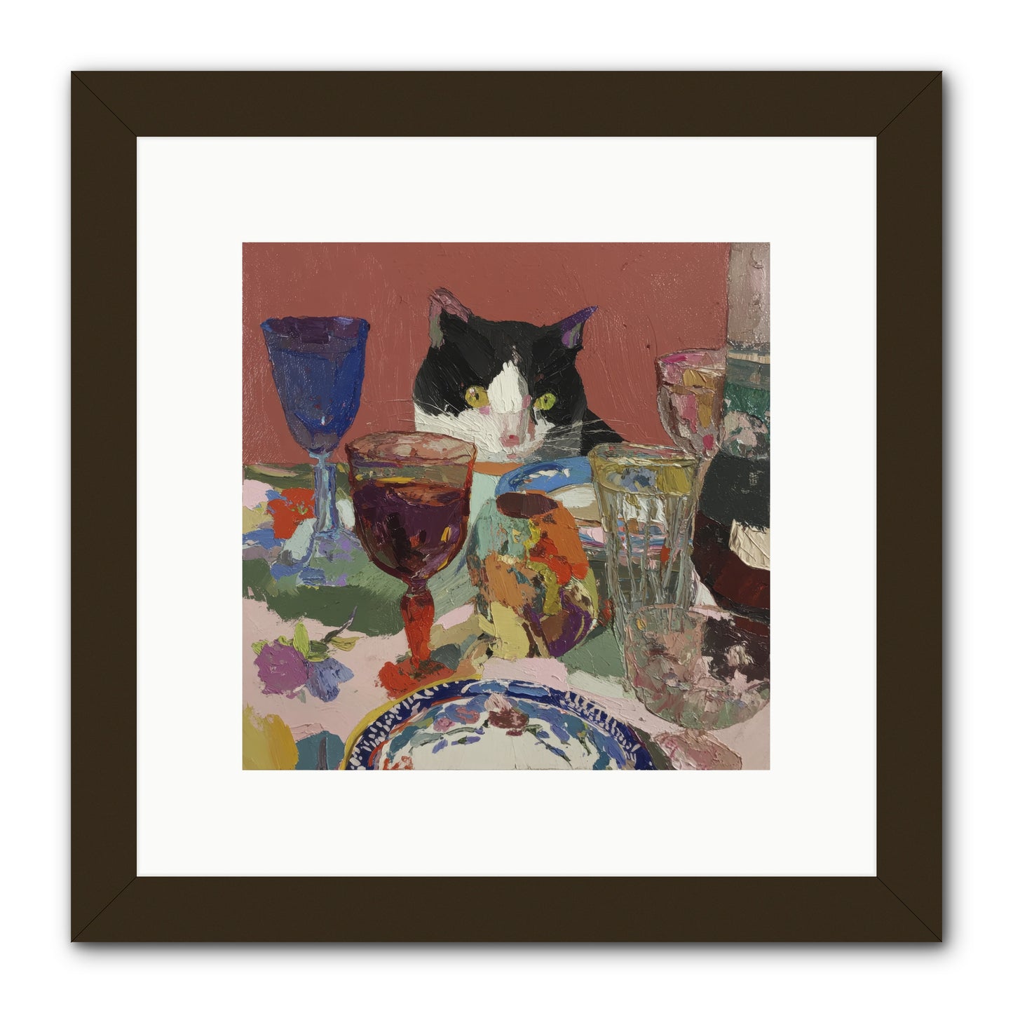 Curiosity Was an Art Form -- Framed Print - Black 10x10