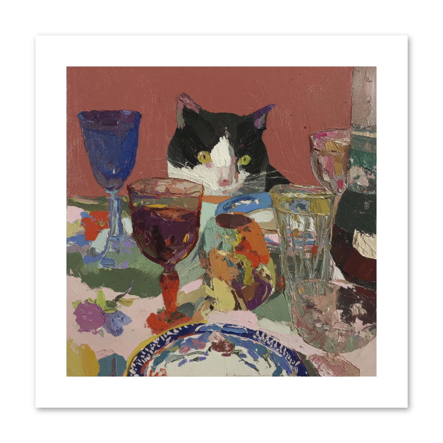 Curiosity Was an Art Form -- Paper Print 10x10
