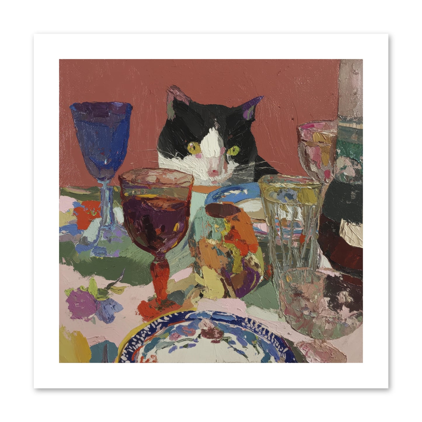 Curiosity Was an Art Form -- Loose Canvas Print 12x12