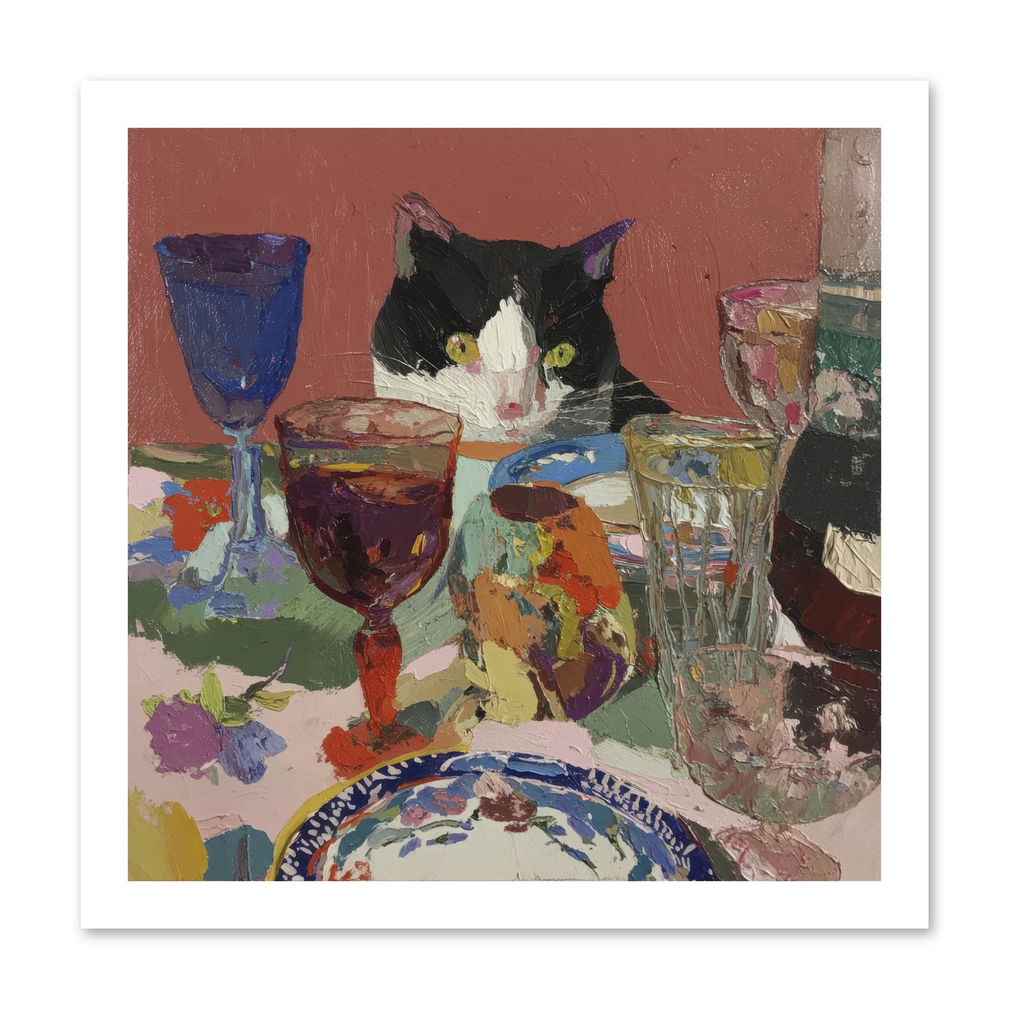 Curiosity Was an Art Form -- Loose Canvas Print 16x16