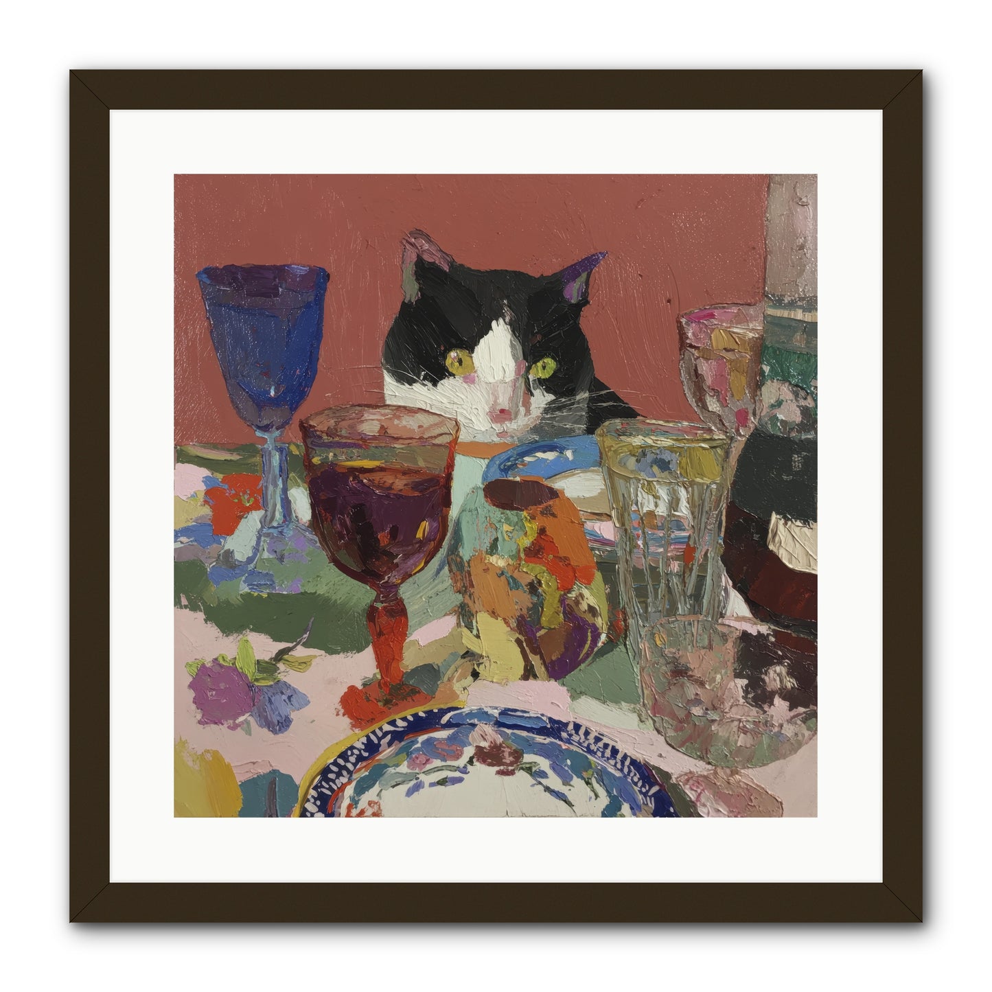 Curiosity Was an Art Form -- Framed Print - Black 20x20