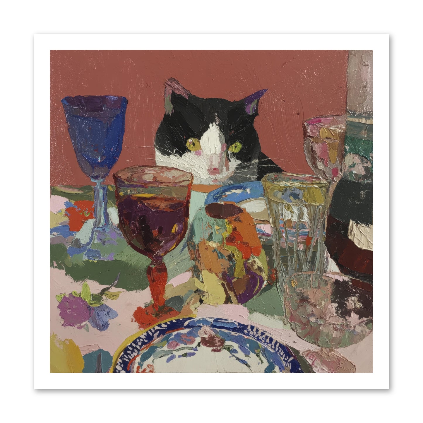 Curiosity Was an Art Form -- Loose Canvas Print 20x20