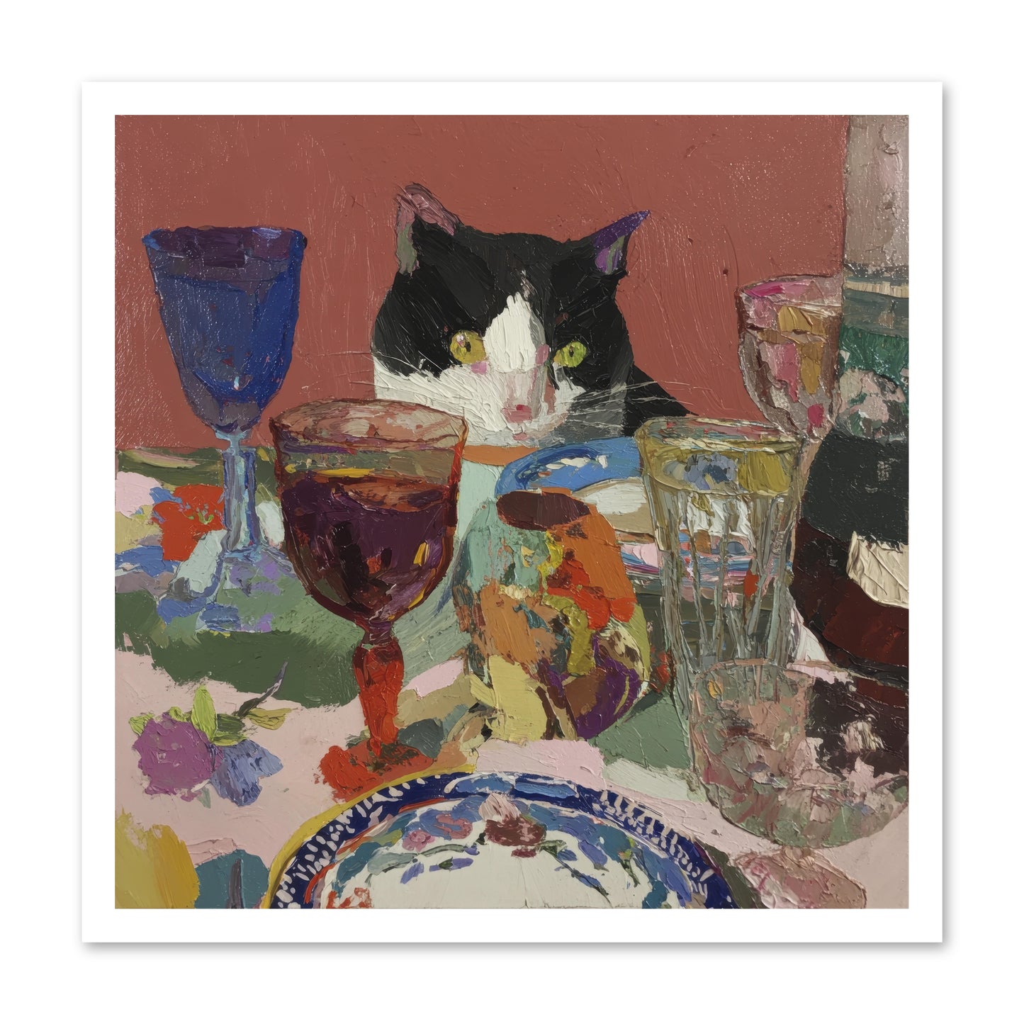 Curiosity Was an Art Form -- Loose Canvas Print 24x24