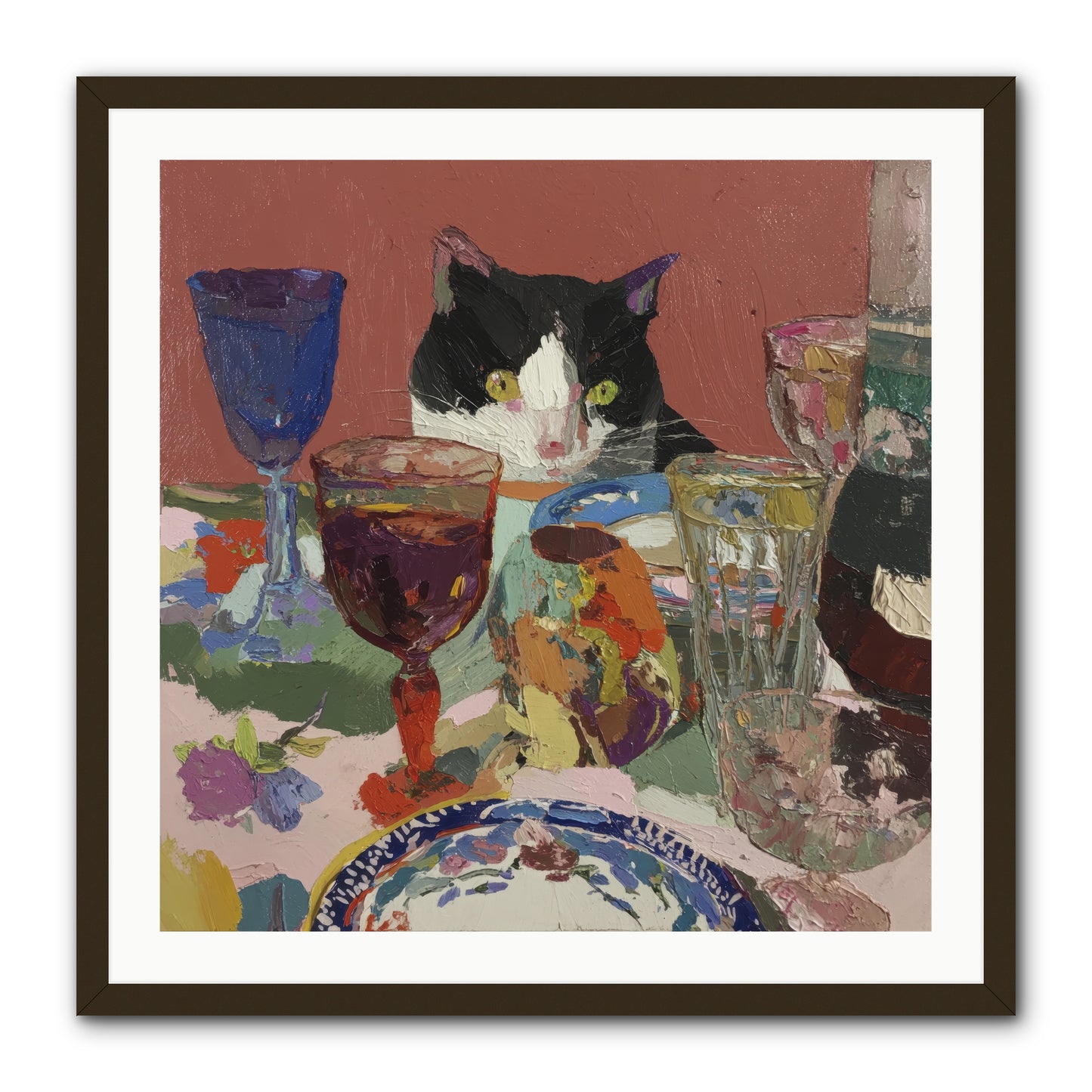 Curiosity Was an Art Form -- Framed Print - Black 30x30