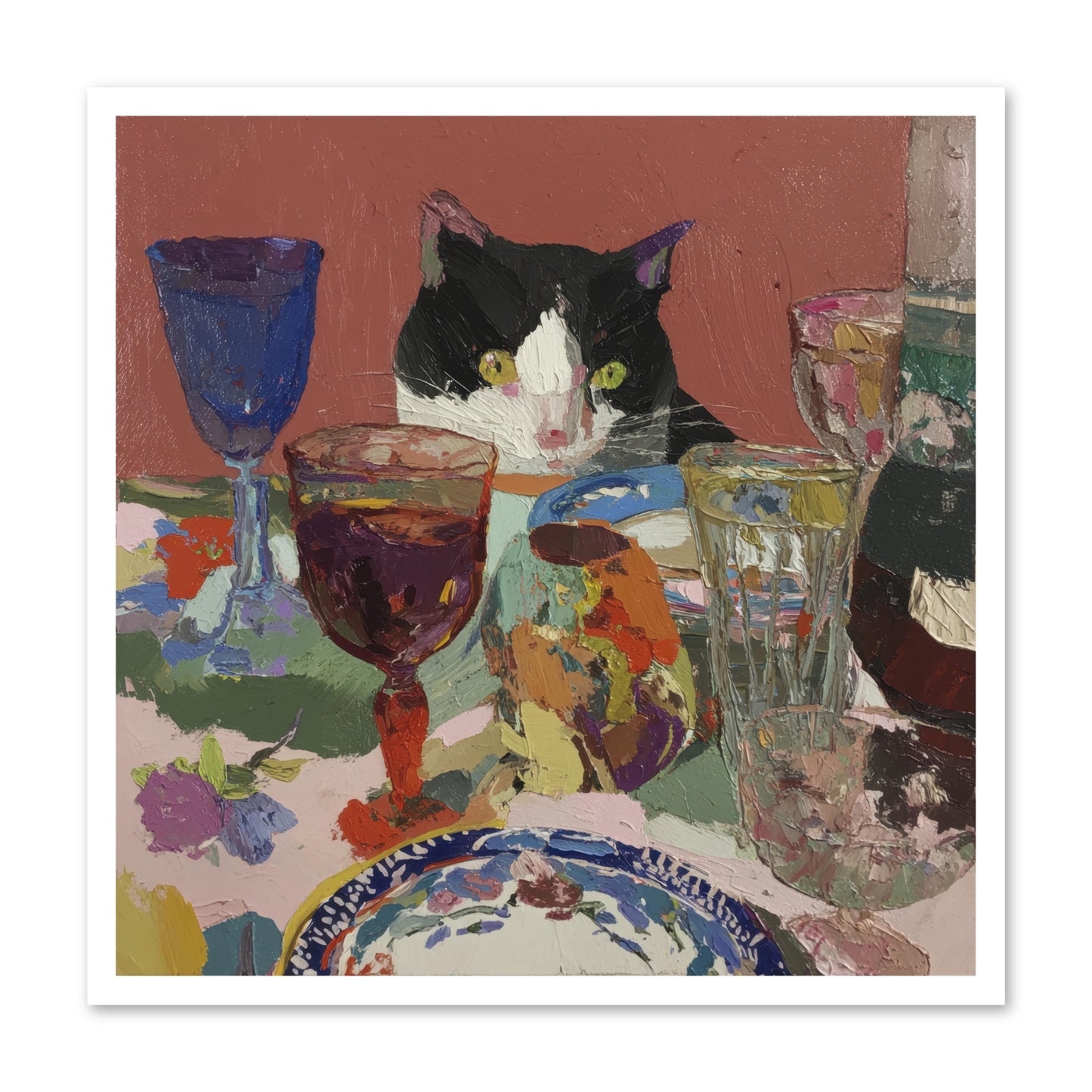 Curiosity Was an Art Form -- Paper Print 30x30