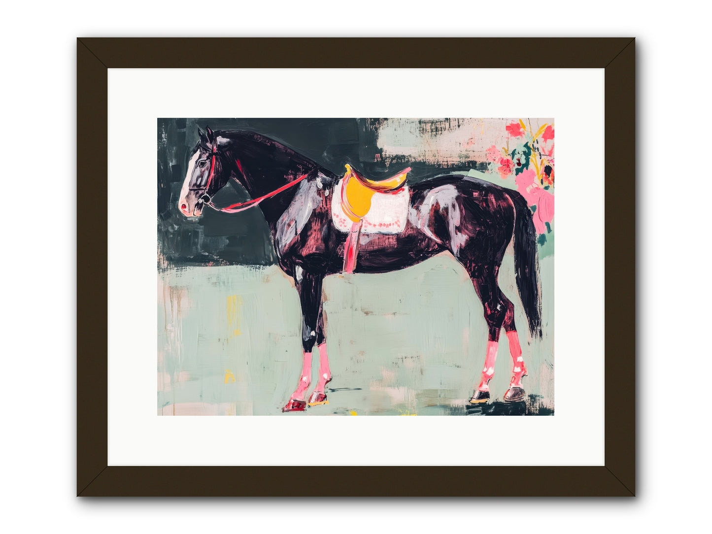 Curious Quest -- Framed Print - Black 16x12