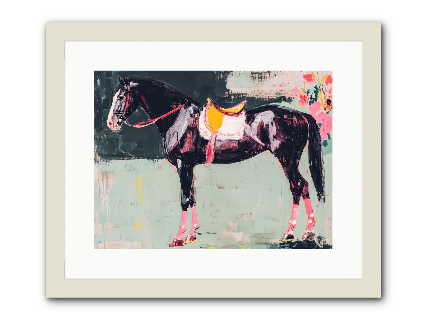 Curious Quest -- Framed Print - White 16x12