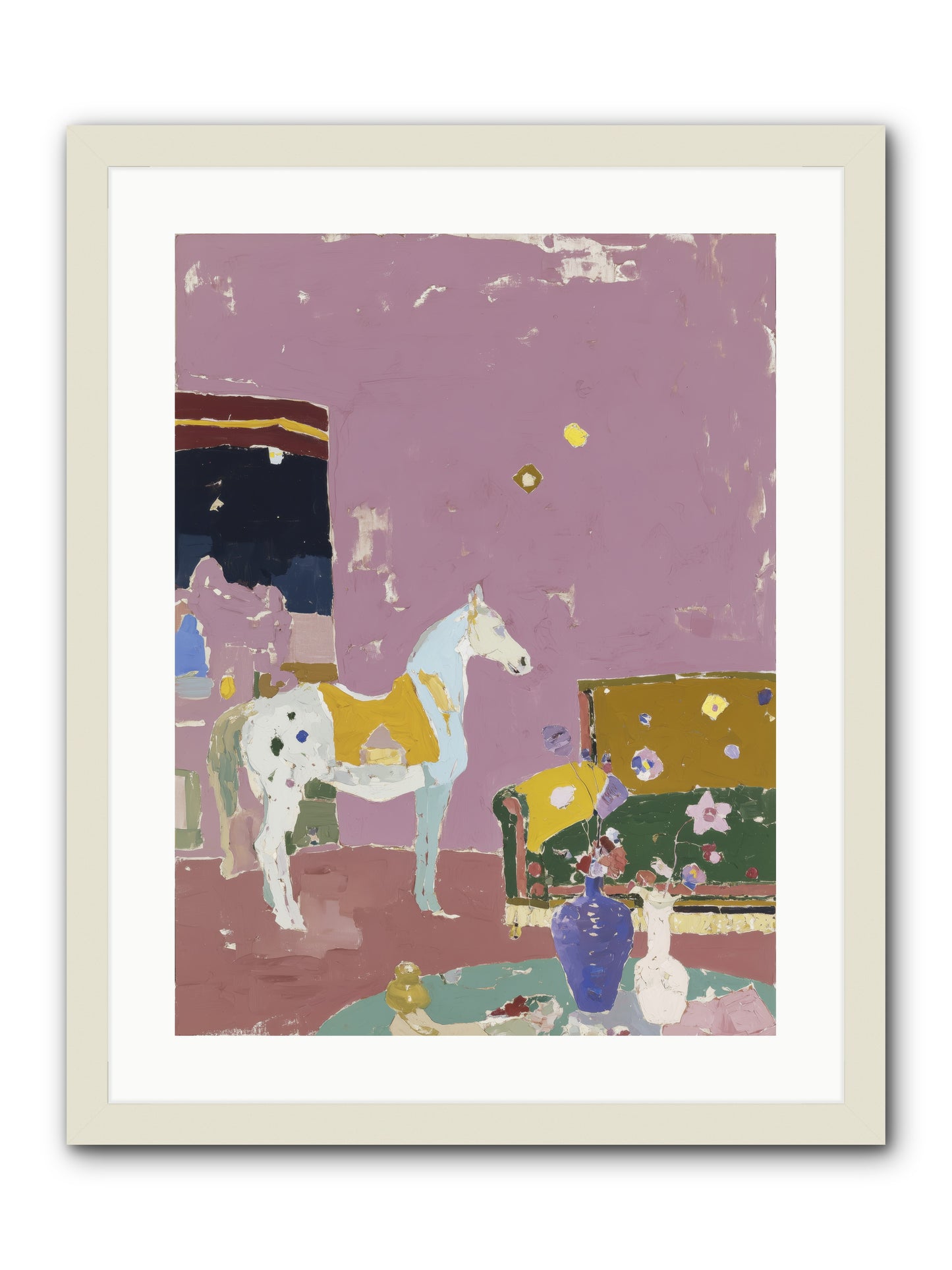 Current Mood -- Framed Print - White 18x24
