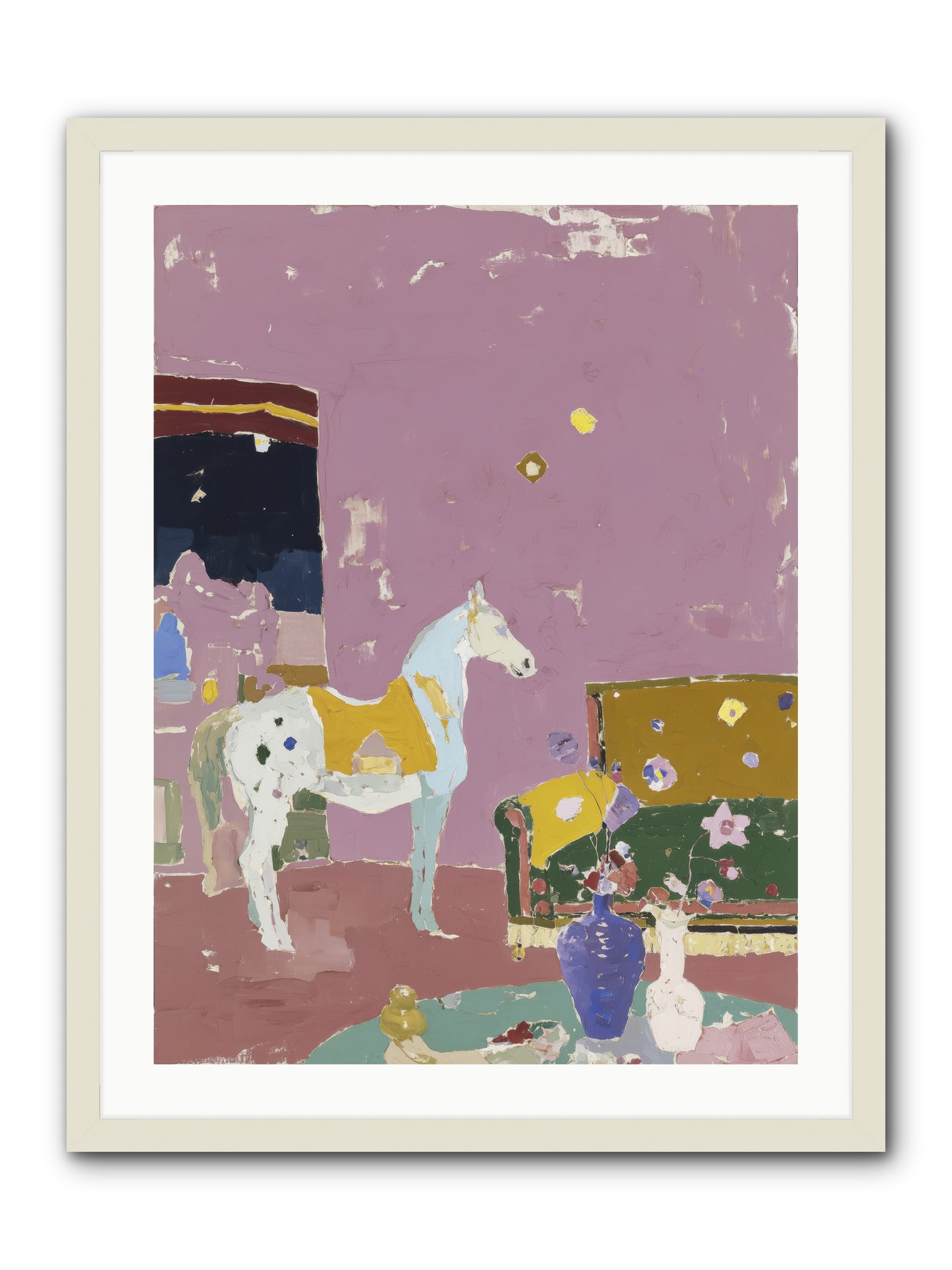 Current Mood -- Framed Print - White 24x32