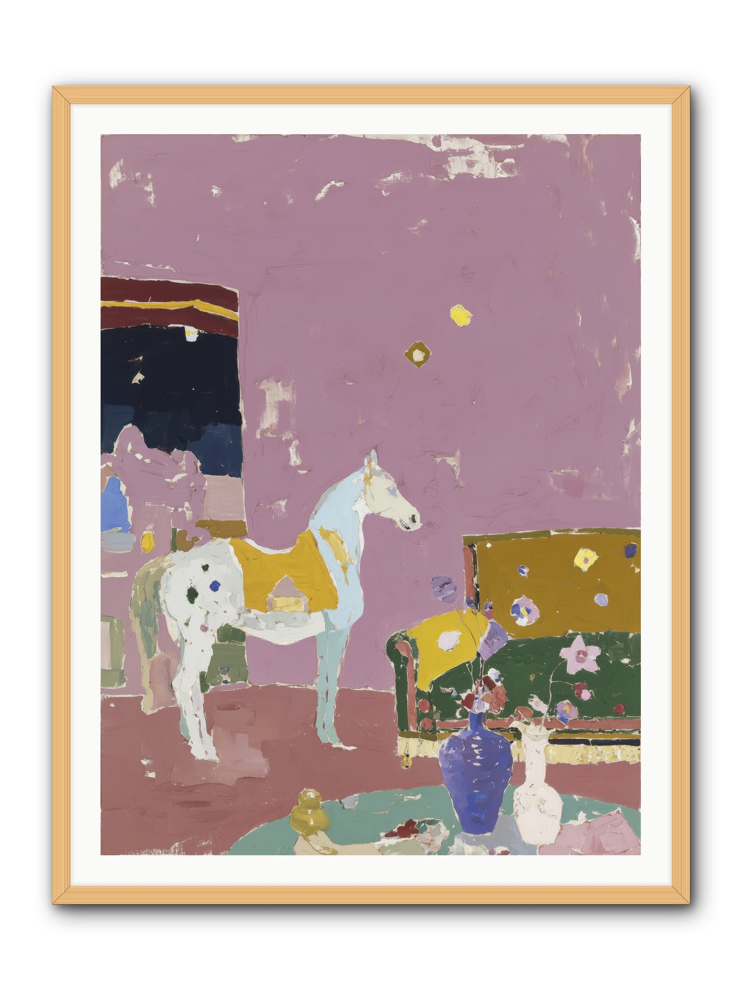 Current Mood -- Framed Print - Natural 36x48