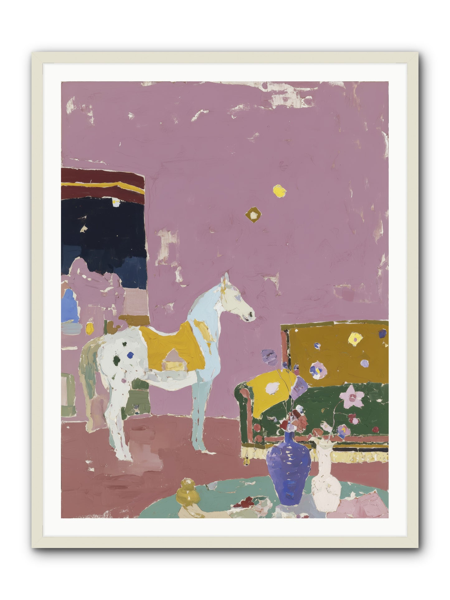 Current Mood -- Framed Print - White 36x48