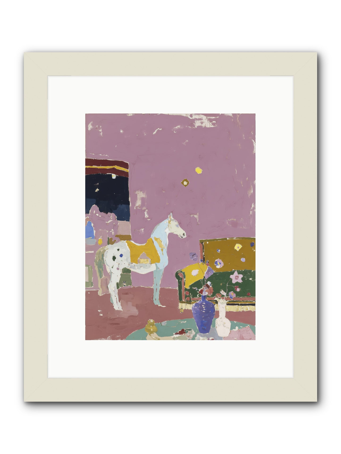 Current Mood -- Framed Print - White 9x12
