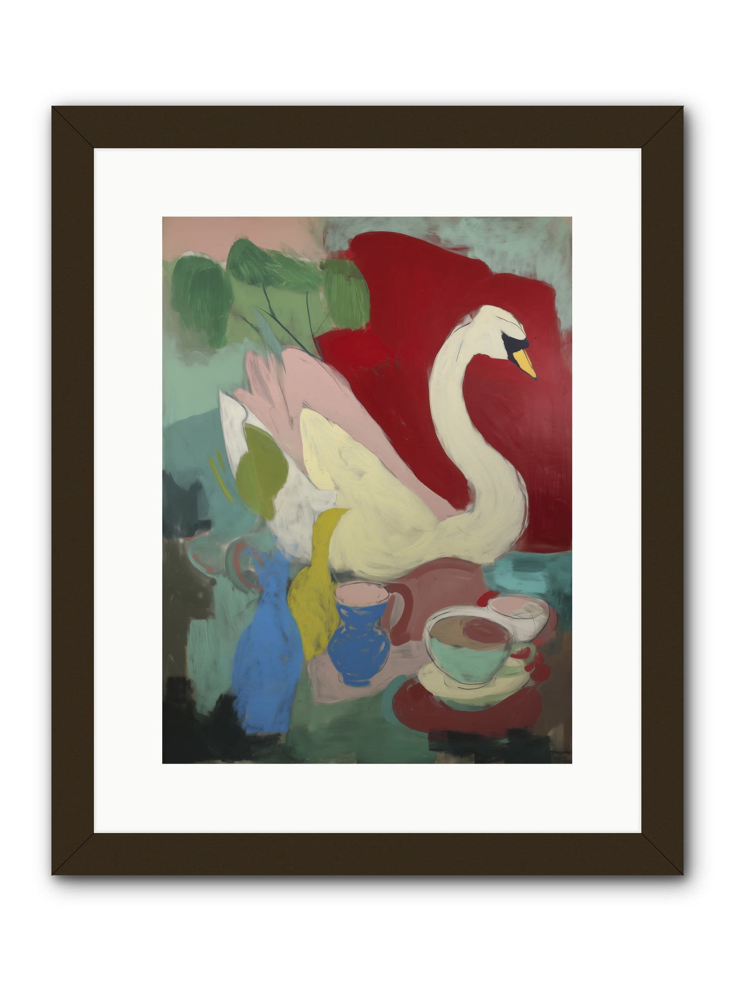 Currents Call -- Framed Print - Black 12x16