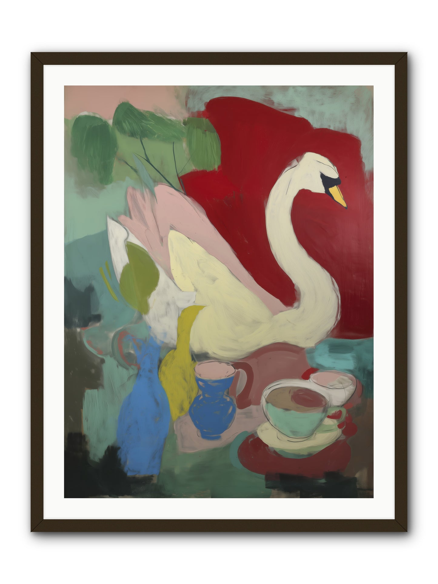 Currents Call -- Framed Print - Black 30x40