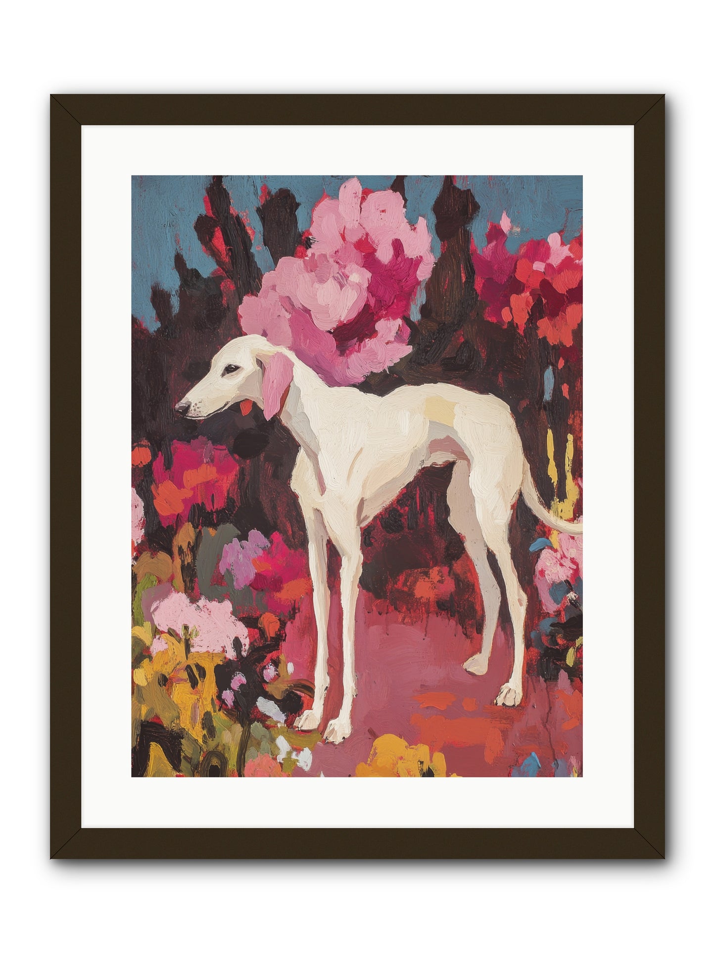 Daisy  -- Framed Print - Black 18x24