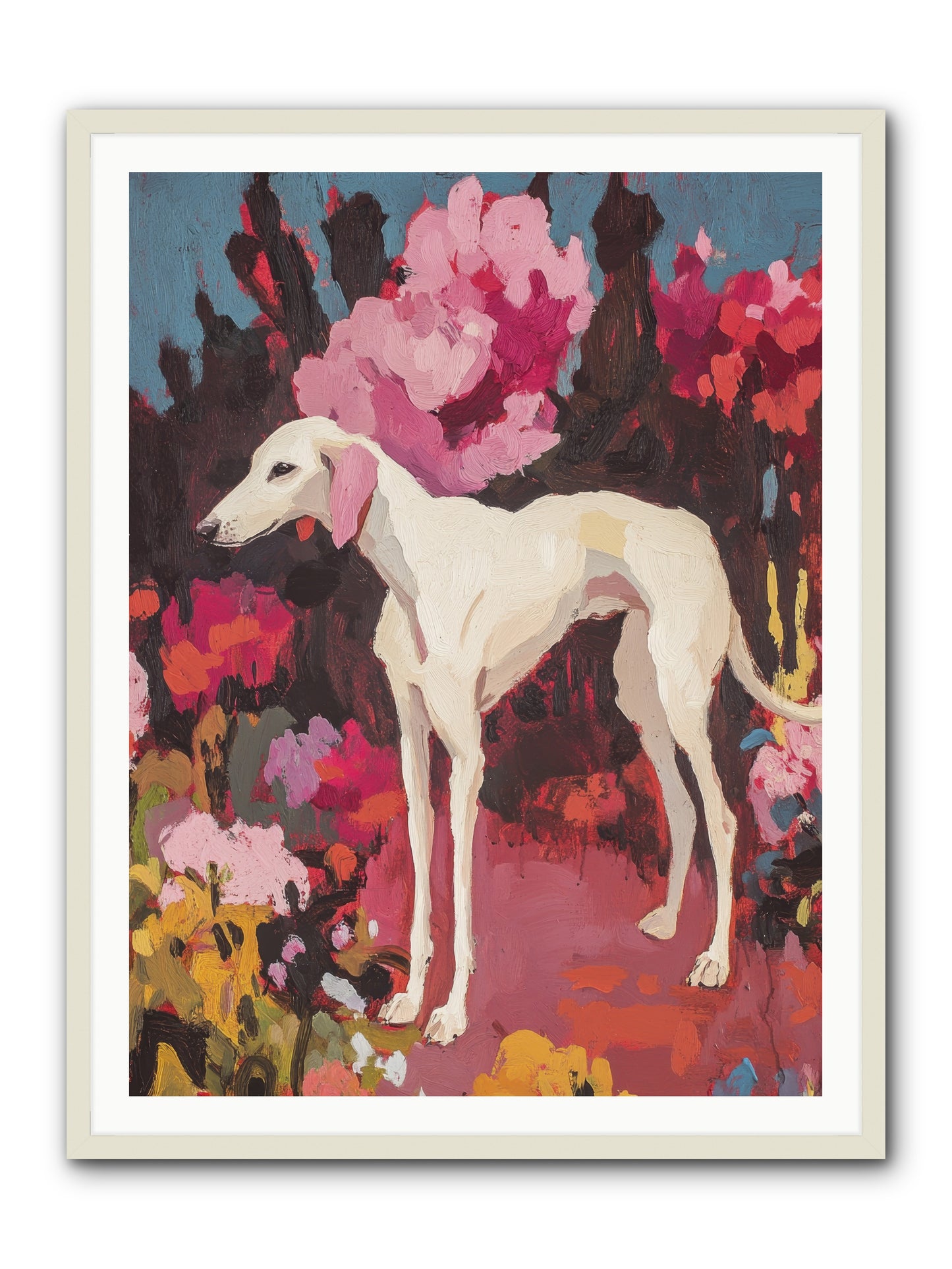 Daisy  -- Framed Print - White 36x48
