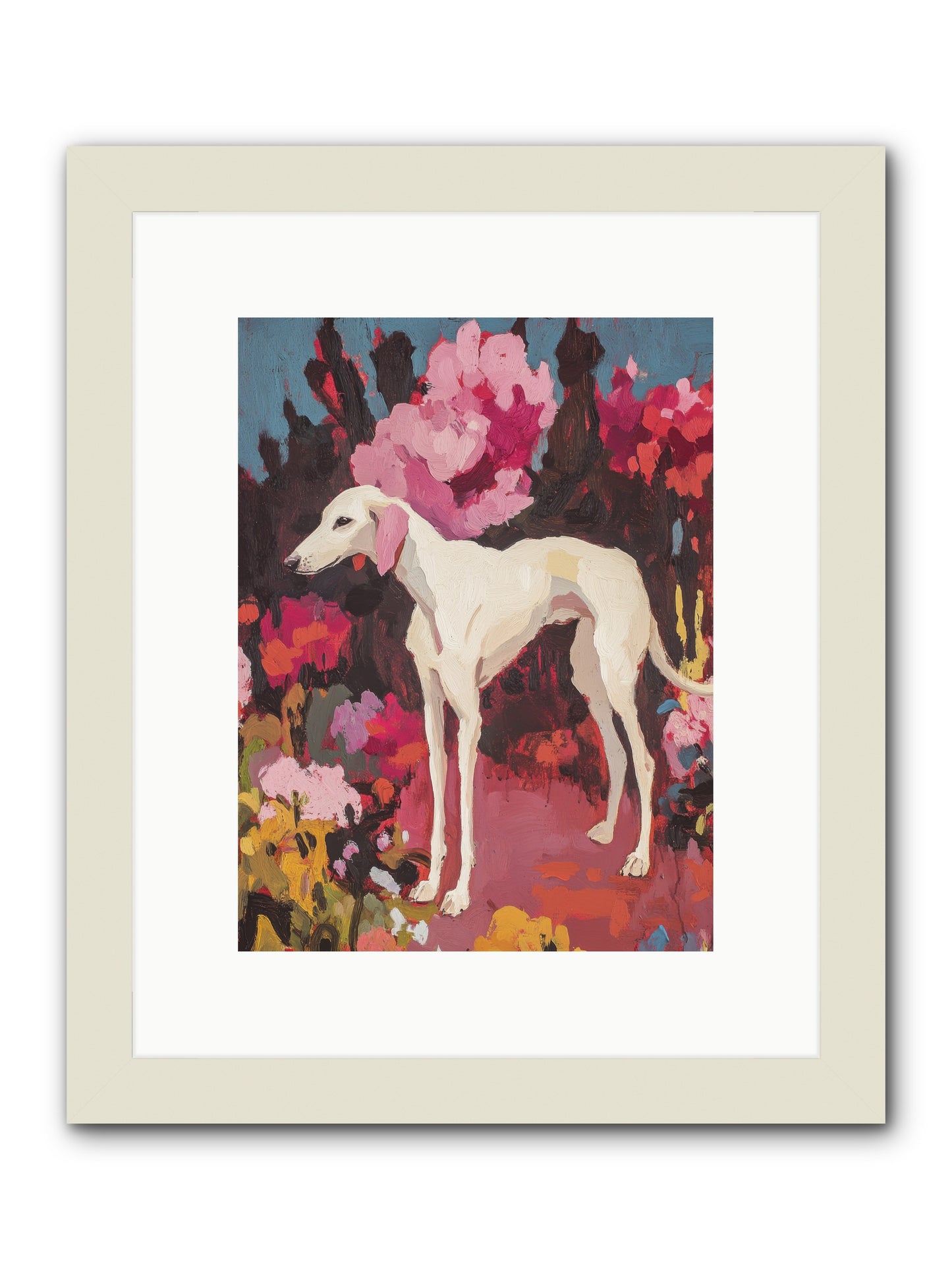 Daisy  -- Framed Print - White 9x12
