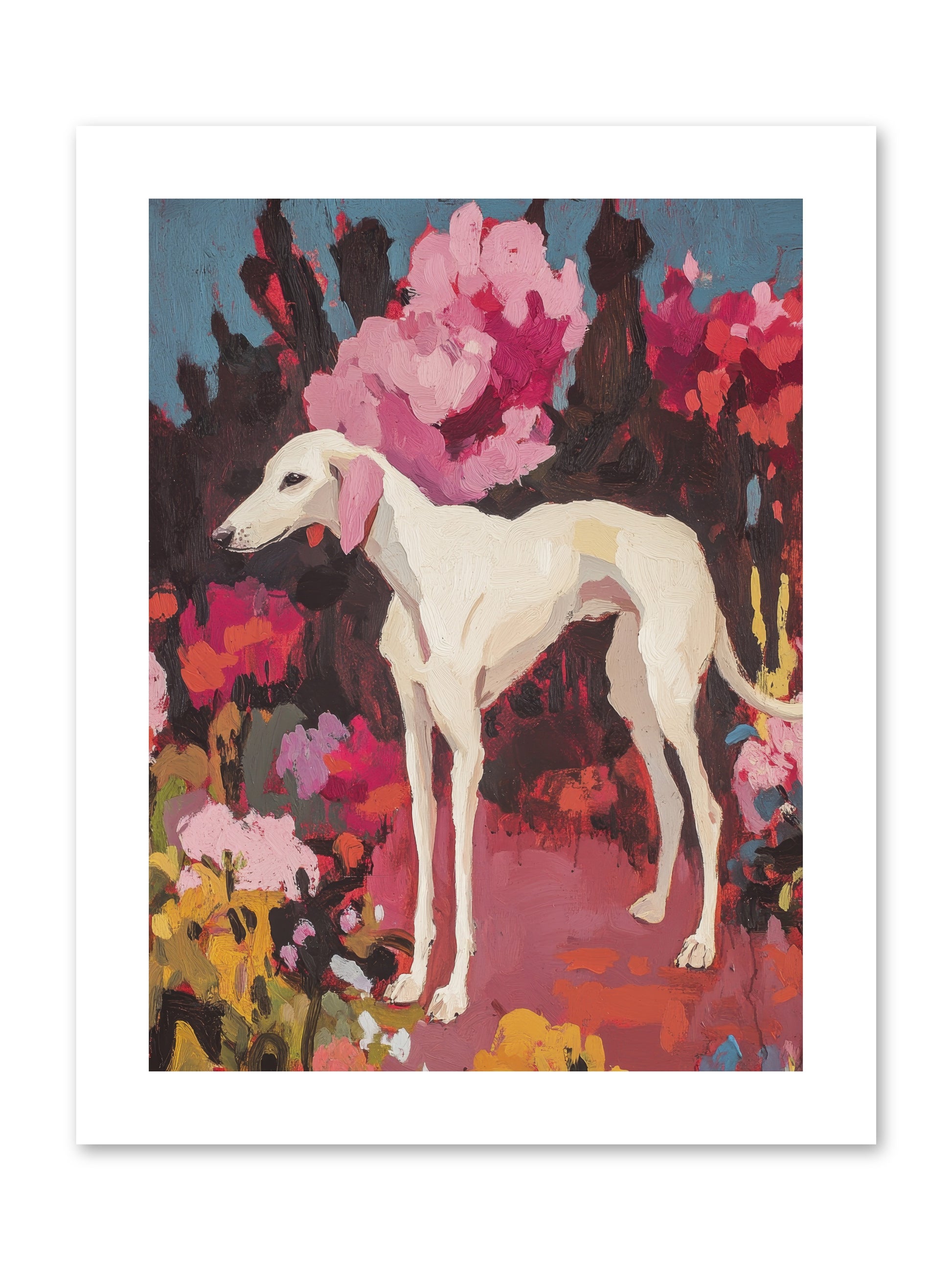 Daisy  -- Paper Print 9x12