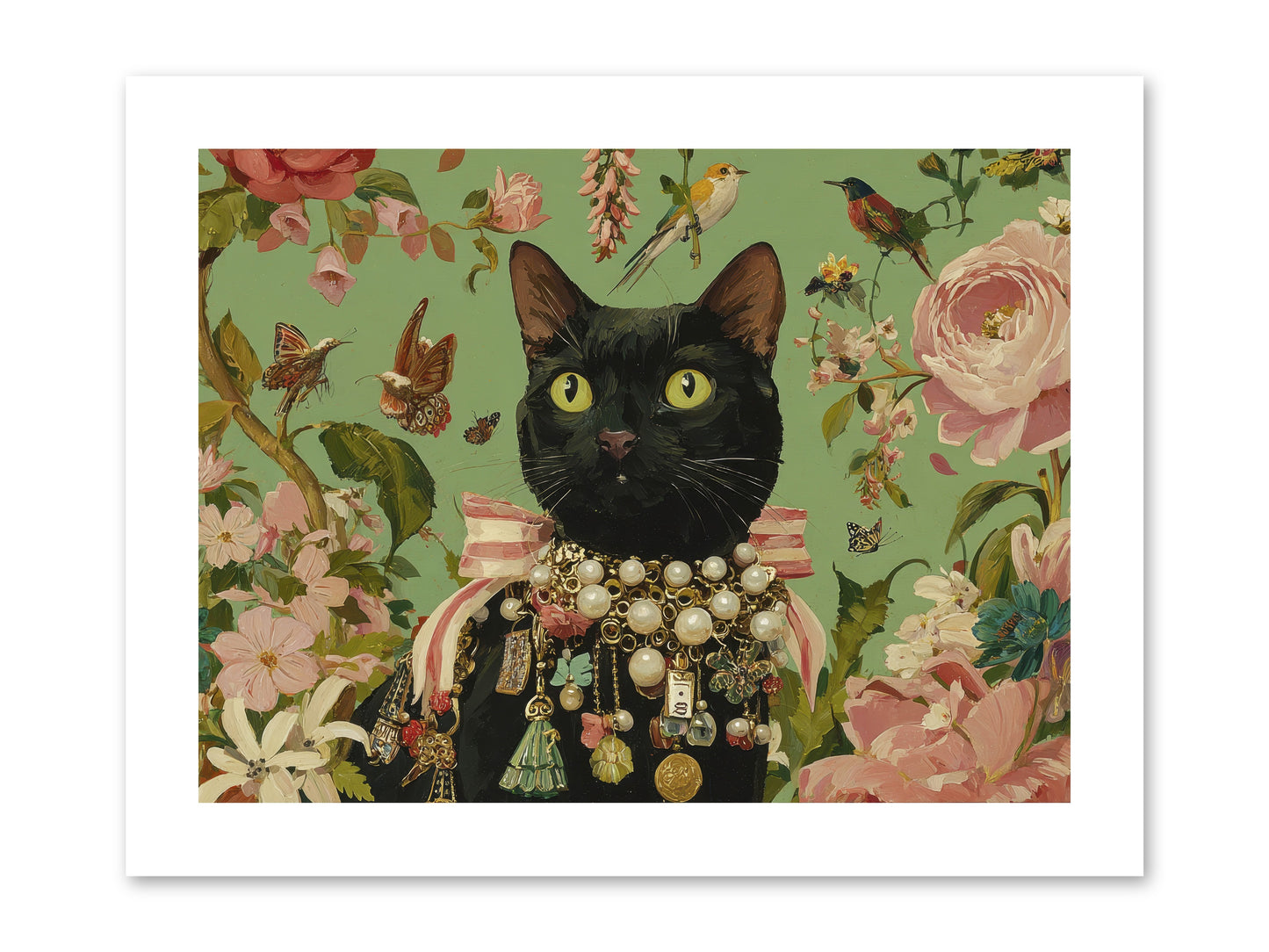 Daisy Whispers -- Loose Canvas Print 12x9