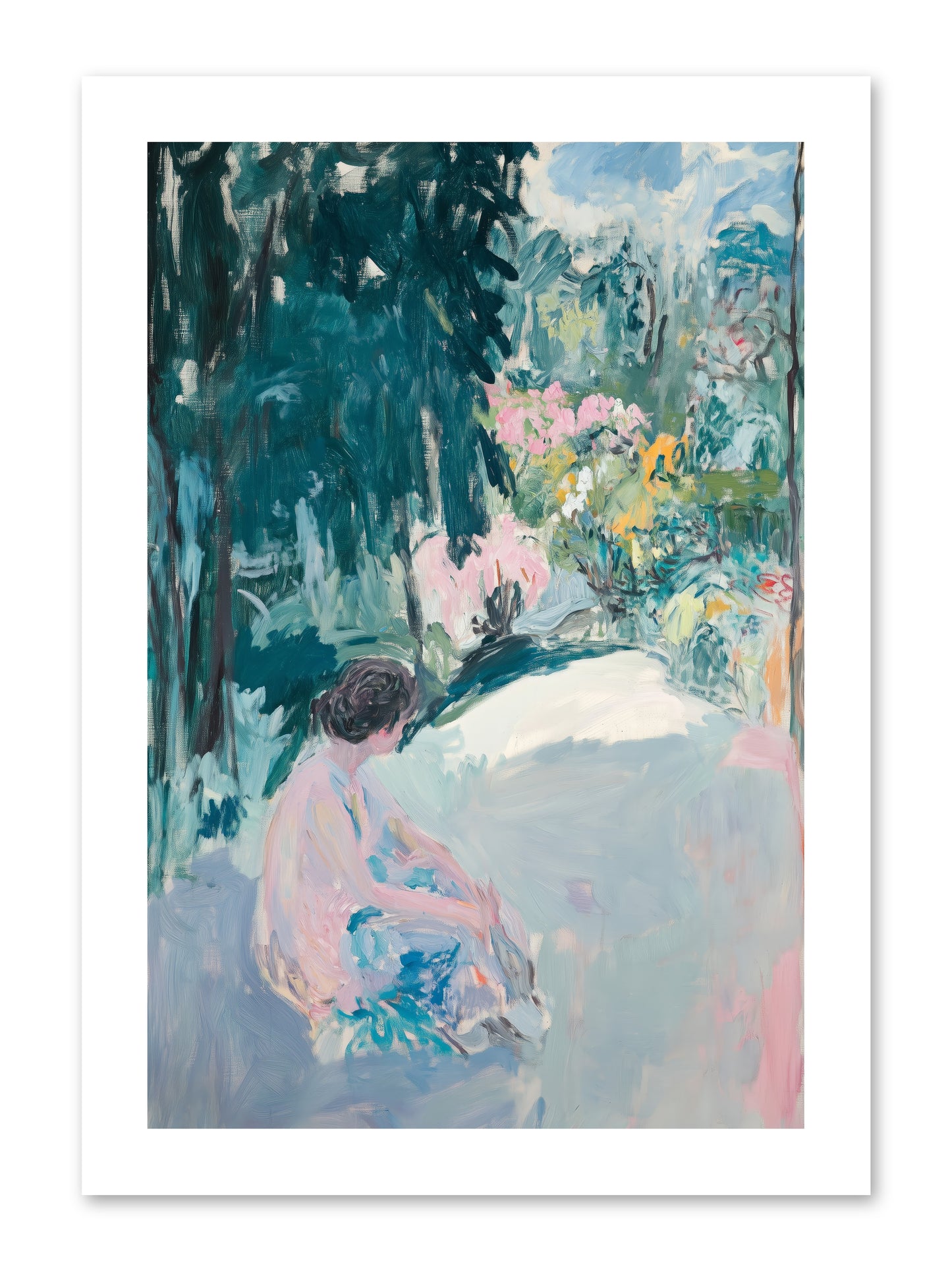 Dalliance -- Loose Canvas Print 10x15
