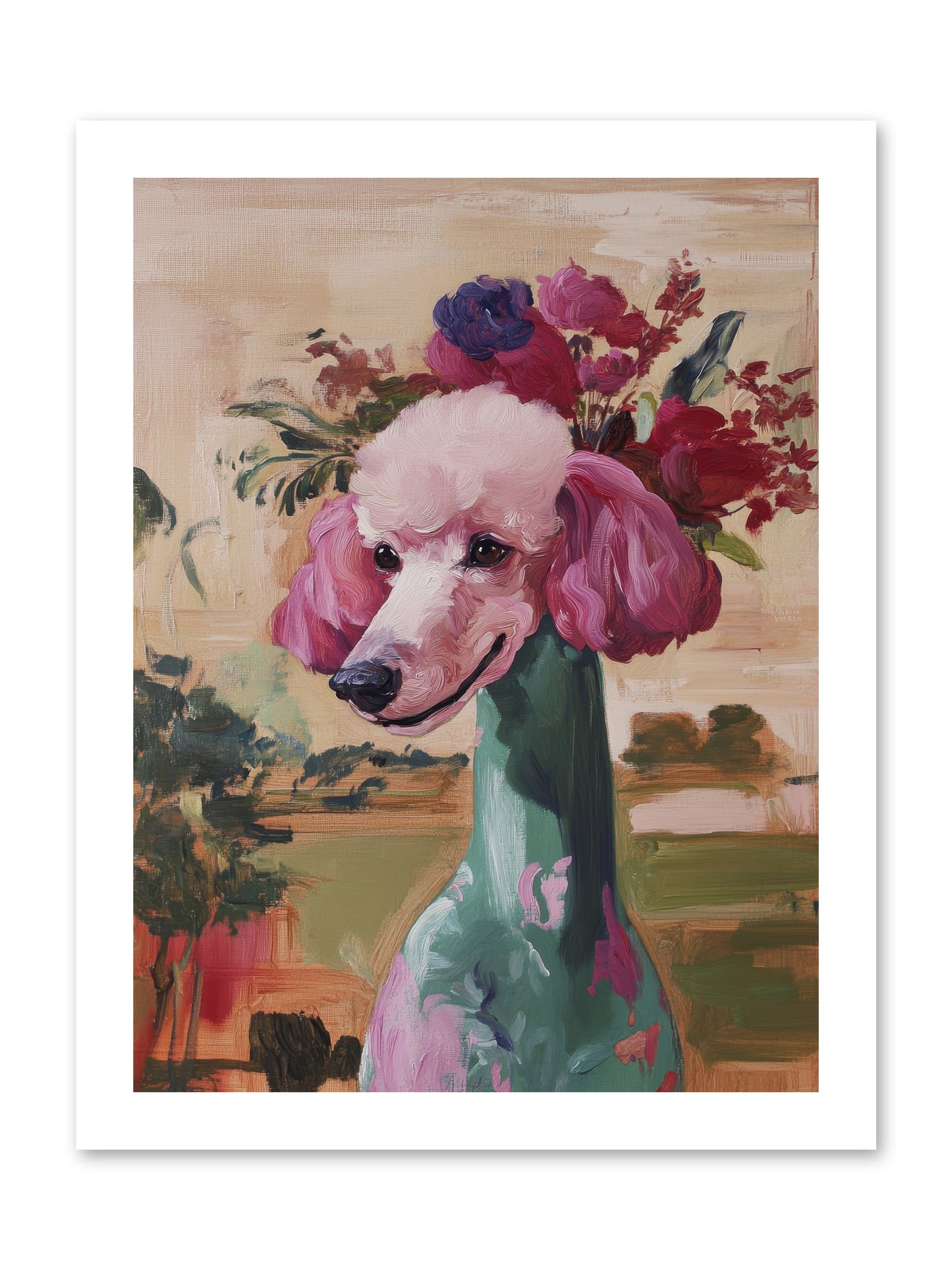 Dame Cordelia -- Loose Canvas Print 12x16