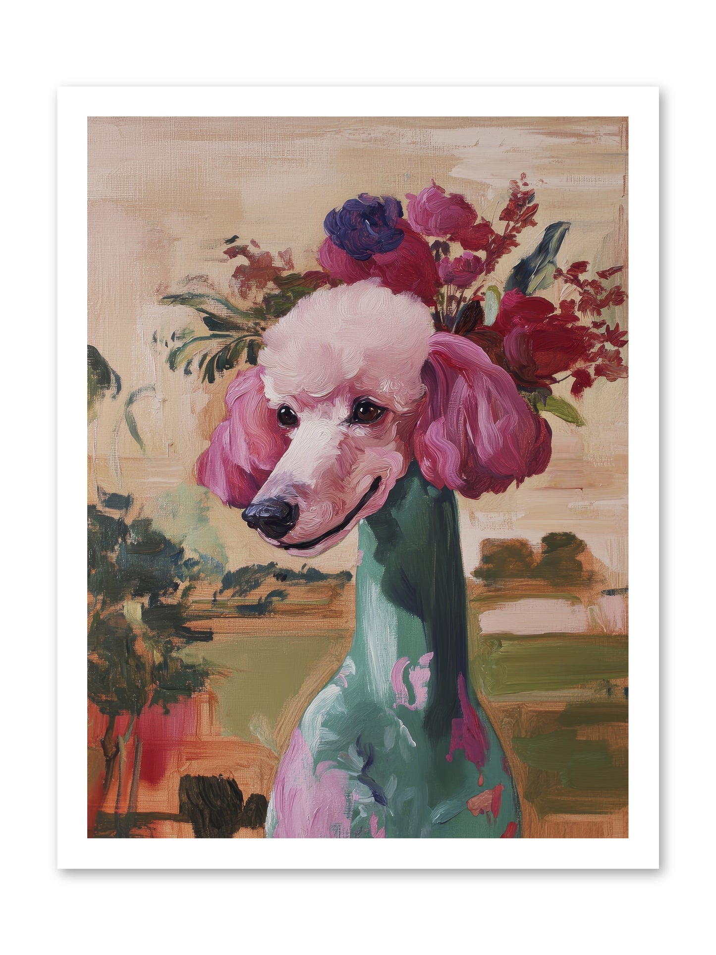 Dame Cordelia -- Loose Canvas Print 18x24