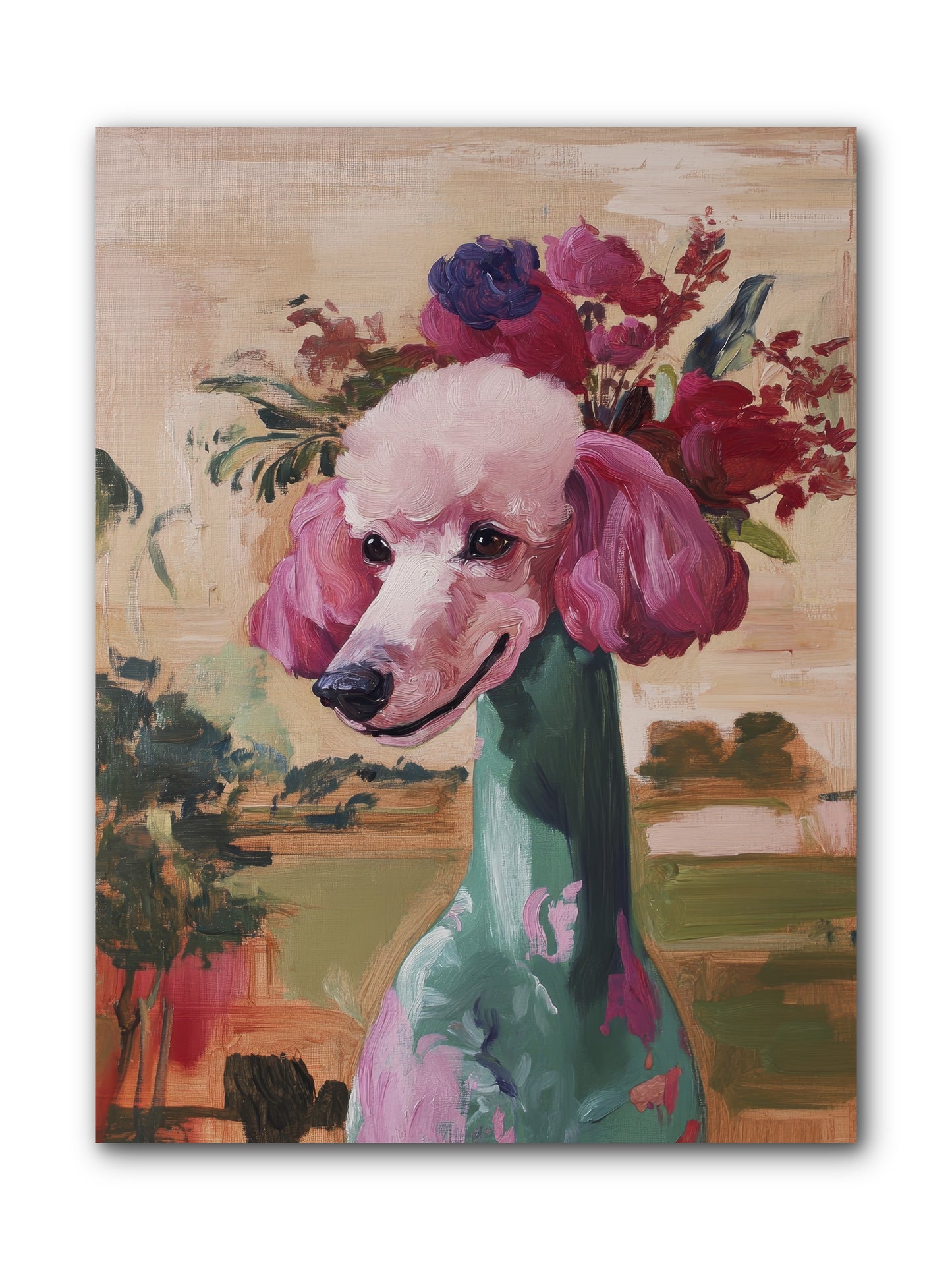Dame Cordelia -- Wrapped Canvas 9x12