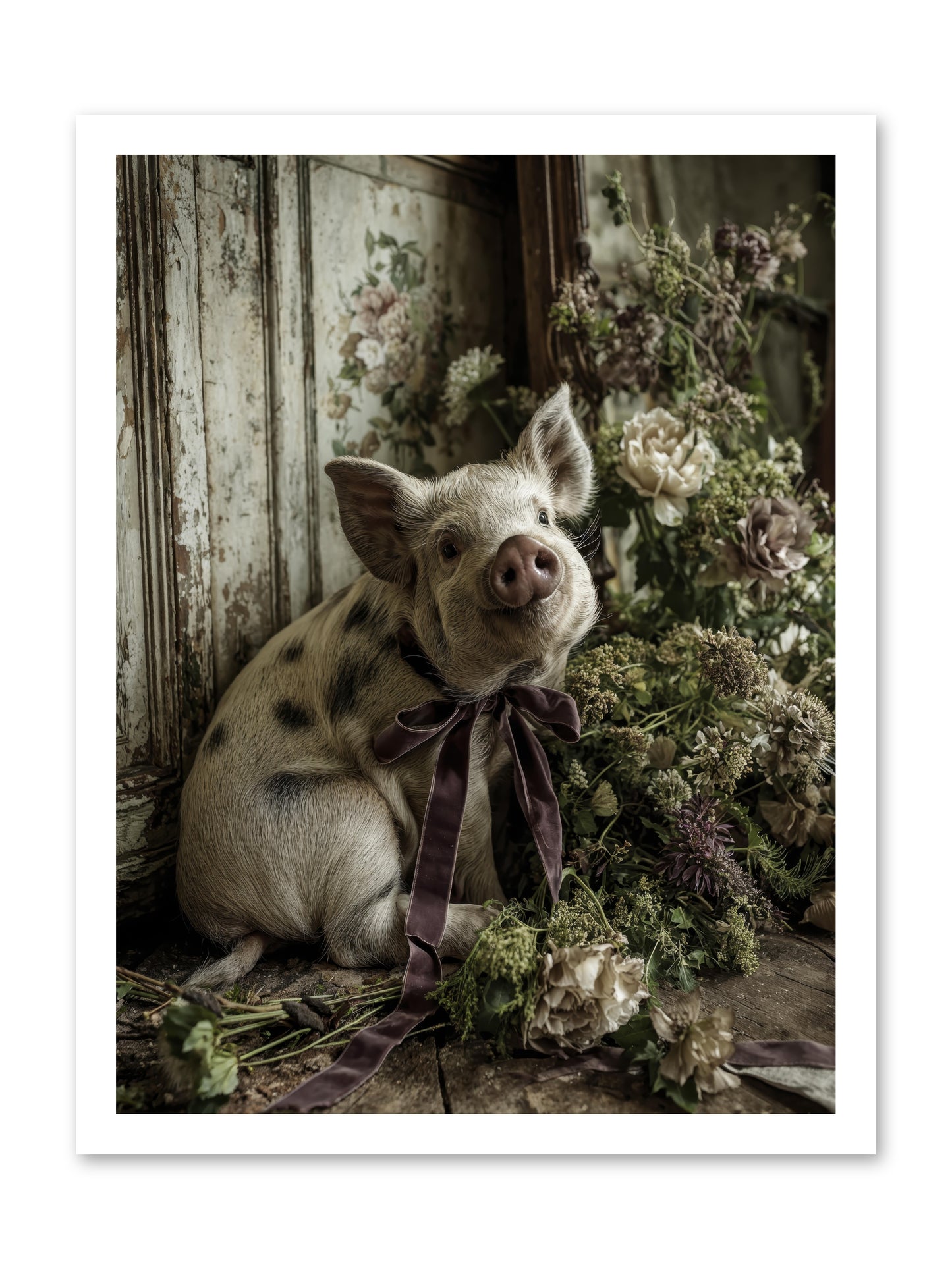 Damsel -- Loose Canvas Print 18x24