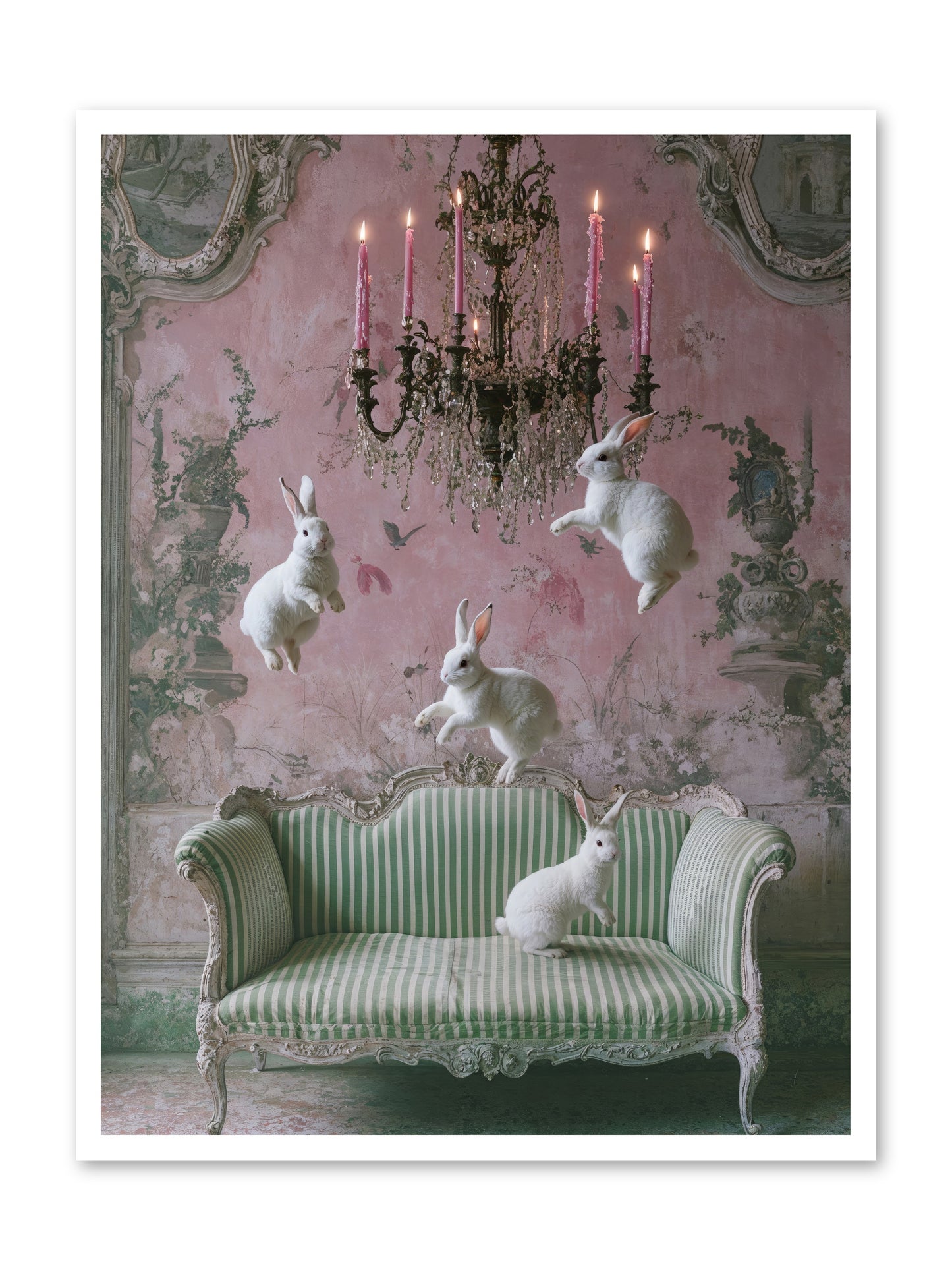 Dance Of Untamed Grace -- Paper Print 30x40