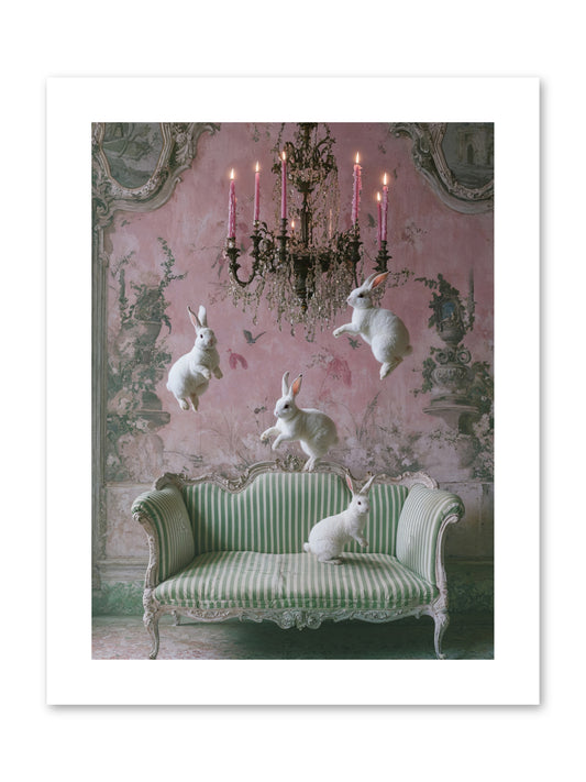 Dance Of Untamed Grace -- Paper Print 9x12