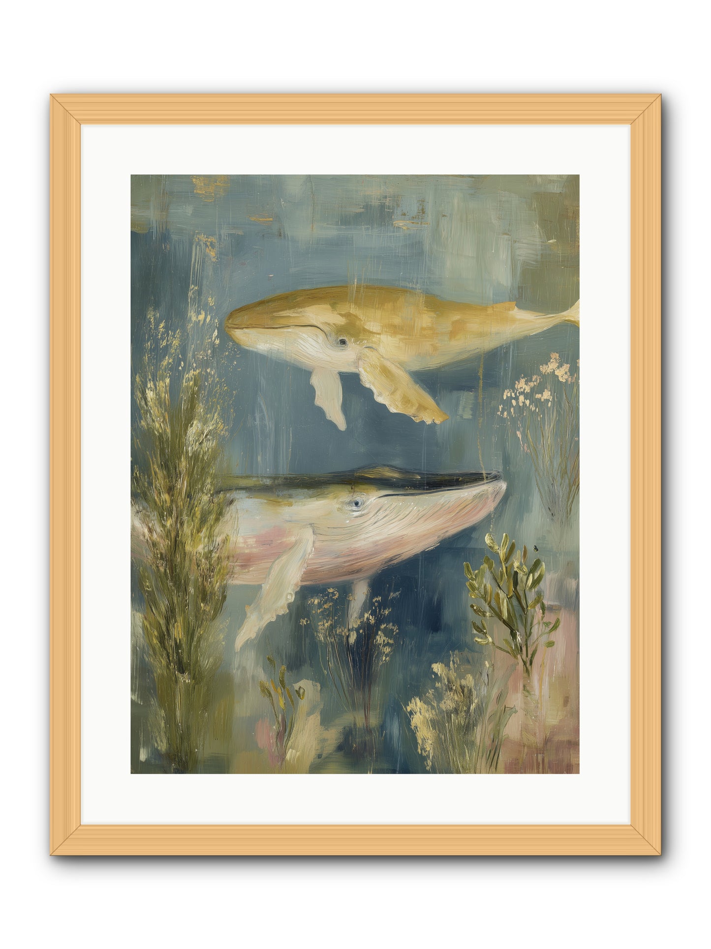 Dance with Wonder -- Framed Print - Natural 18x24