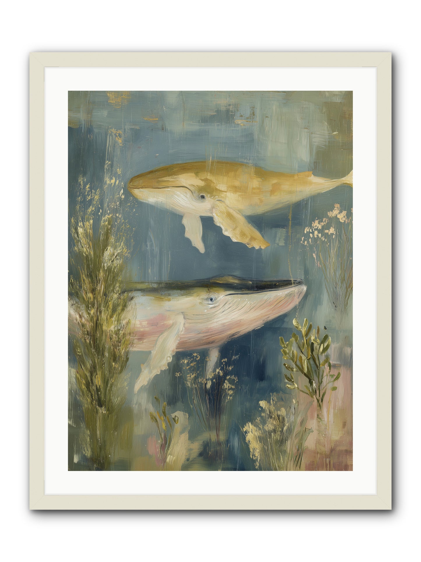 Dance with Wonder -- Framed Print - White 24x32