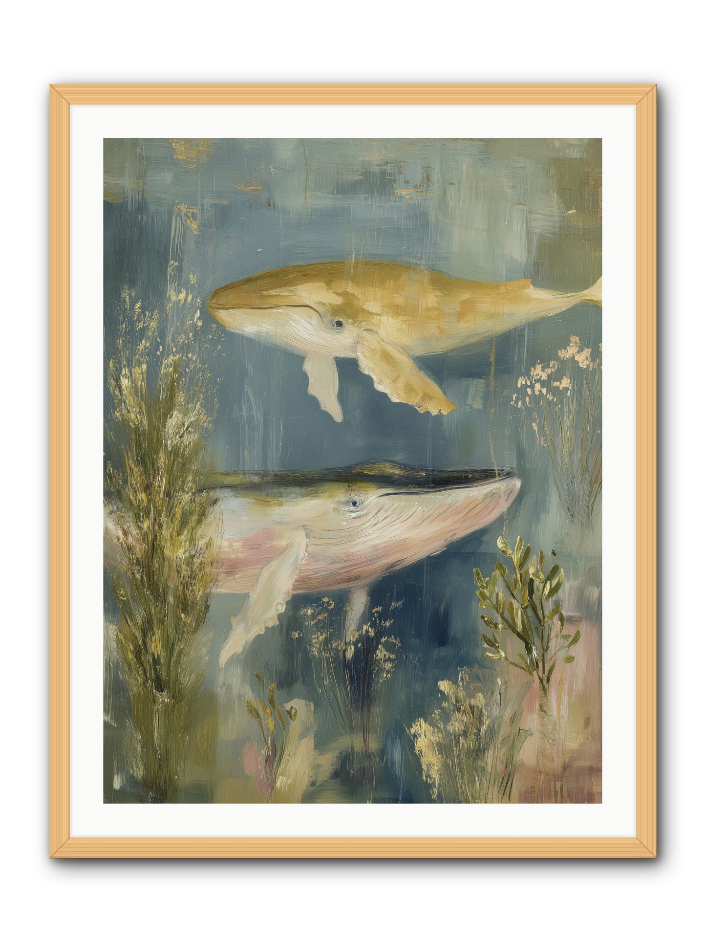 Dance with Wonder -- Framed Print - Natural 30x40
