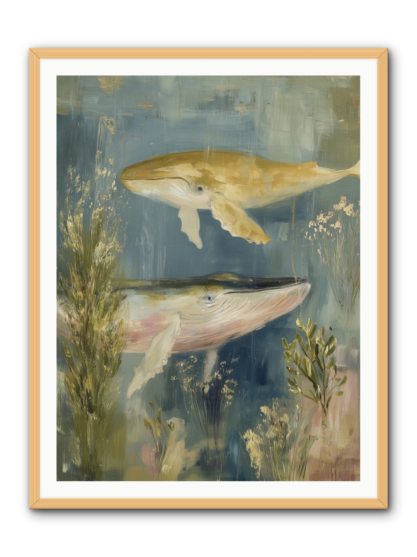 Dance with Wonder -- Framed Print - Natural 36x48